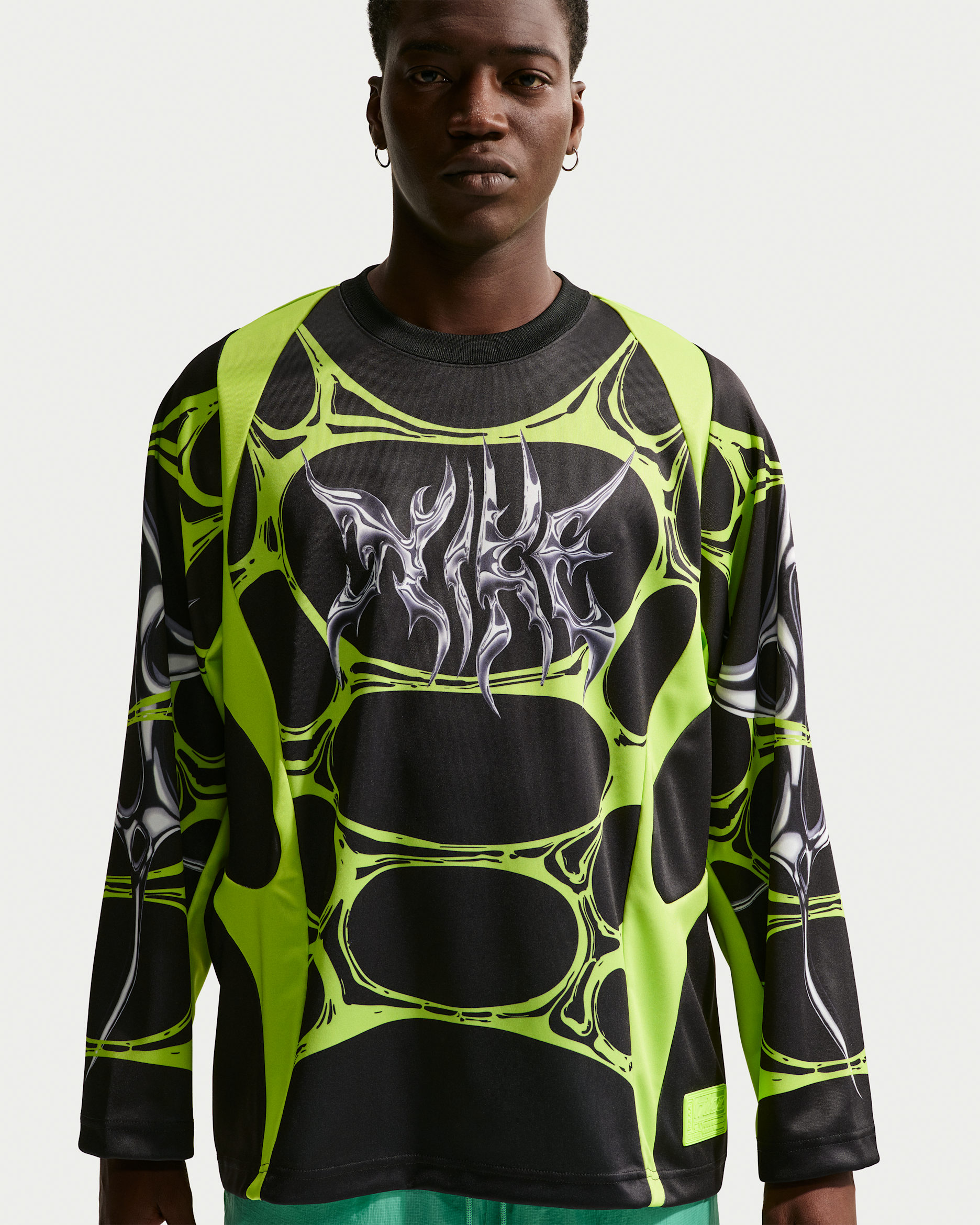 Nike Project F.R.O.G. Men's Jelly Cage Jersey - Black/Volt Ice/Volt Ice