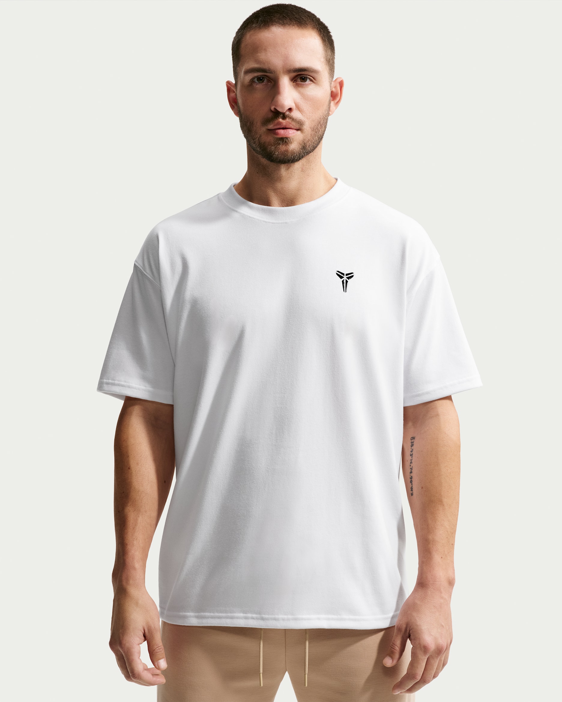T-shirt de basquetebol Nike Kobe Dri-FIT para homem - Branco