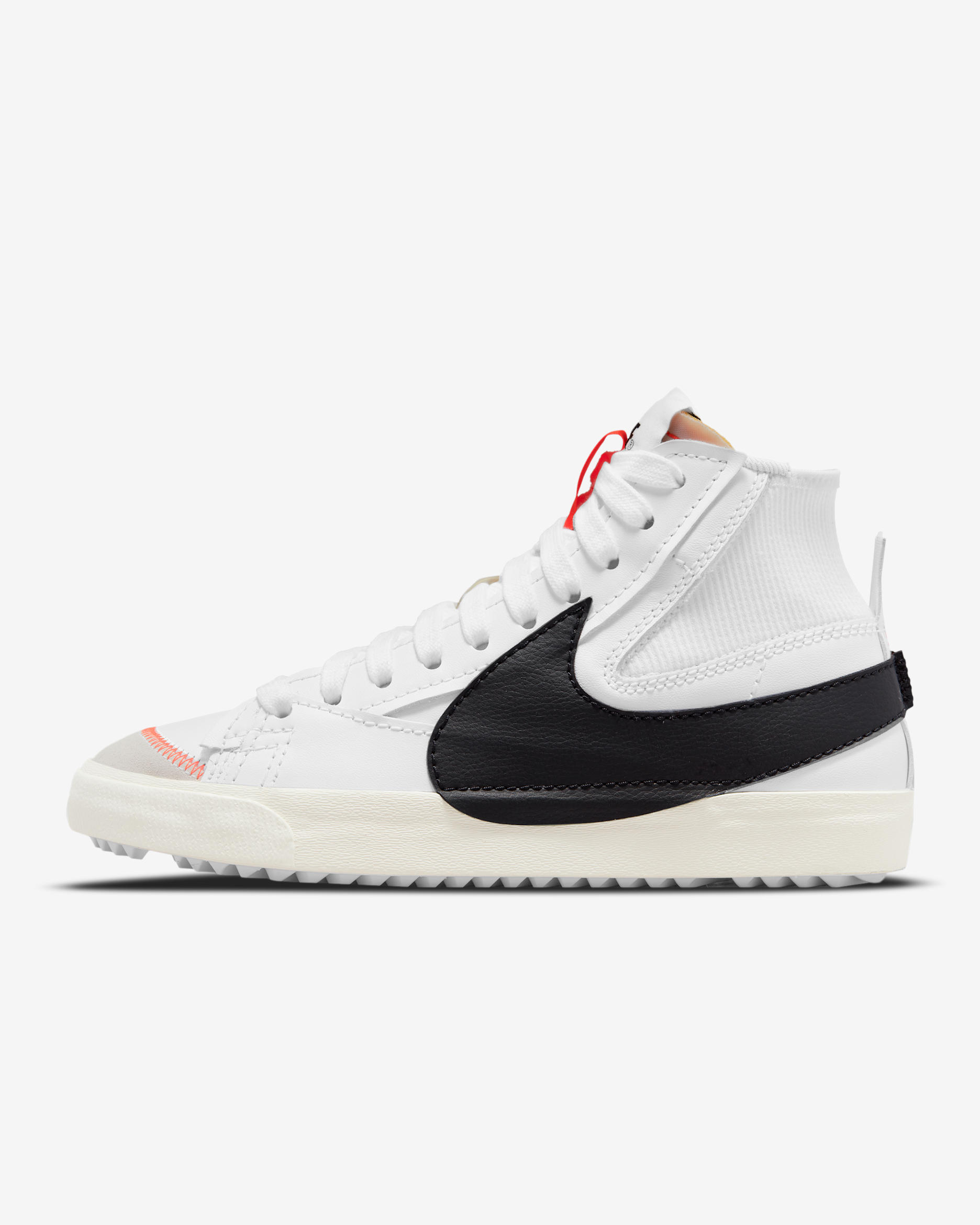 Nike Blazer Mid '77 Jumbo Men's Shoes - White/White/Sail/Black