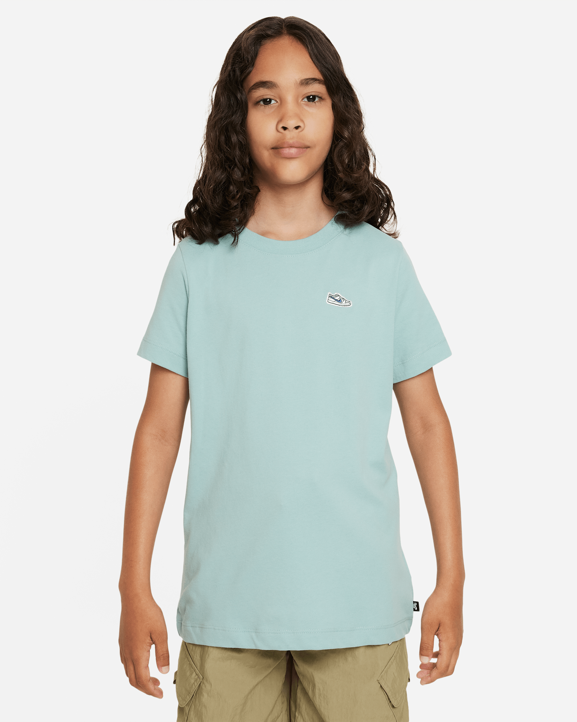 Nike SB Dri-FIT Older Kids' T-Shirt - Mineral