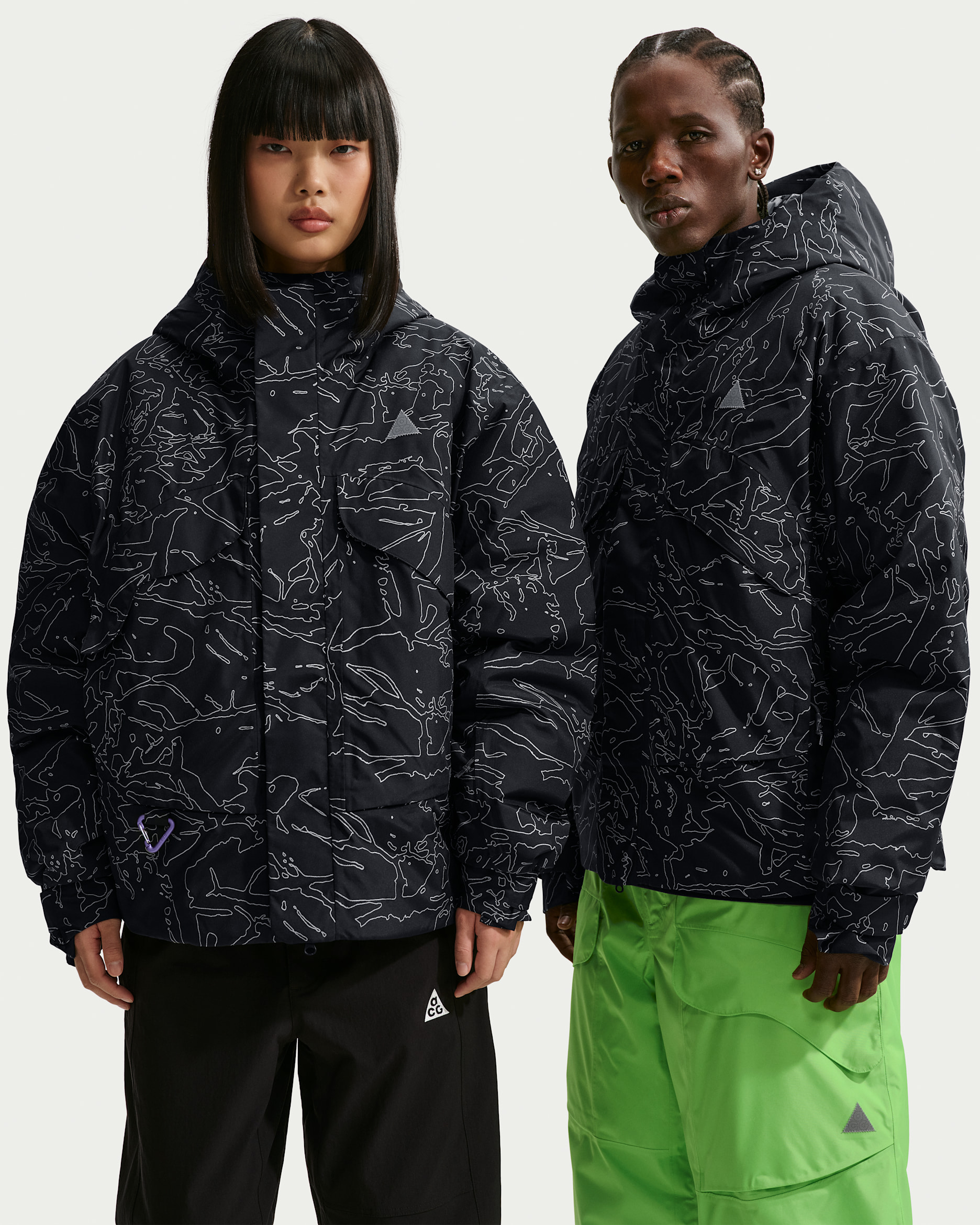 Nike ACG "Skull Peak Dolomite" Storm-FIT Jacket - Black/Summit White
