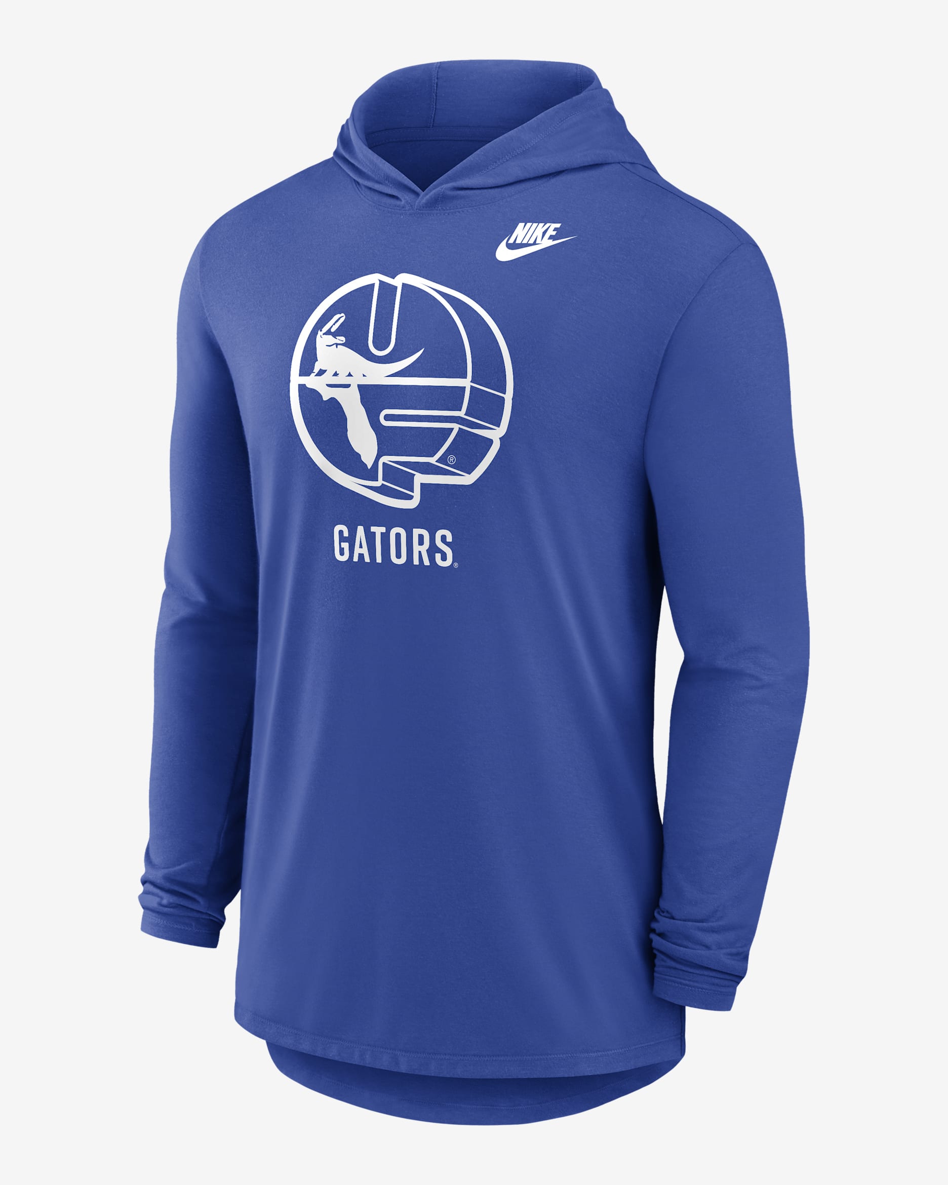 Florida Legacy Men's Nike Dri-FIT College Long-Sleeve Hooded T-Shirt - Royal