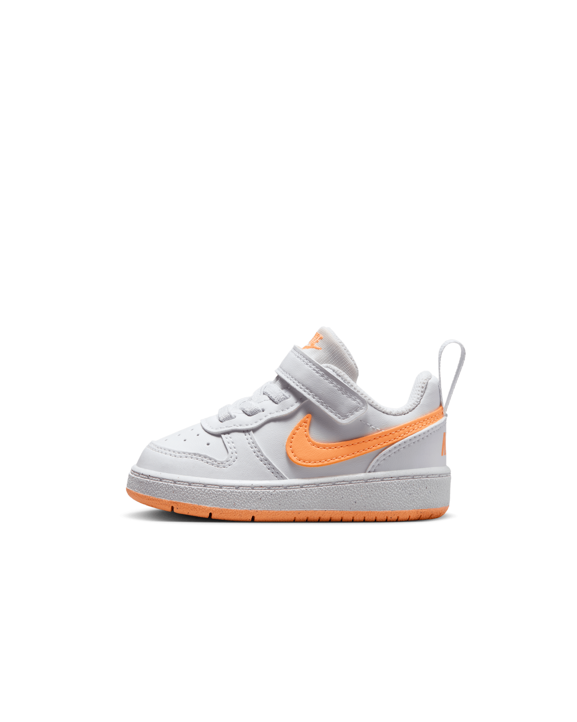 Nike Court Borough Low Recraft Baby/Toddler Shoes - White/White/Peach Cream