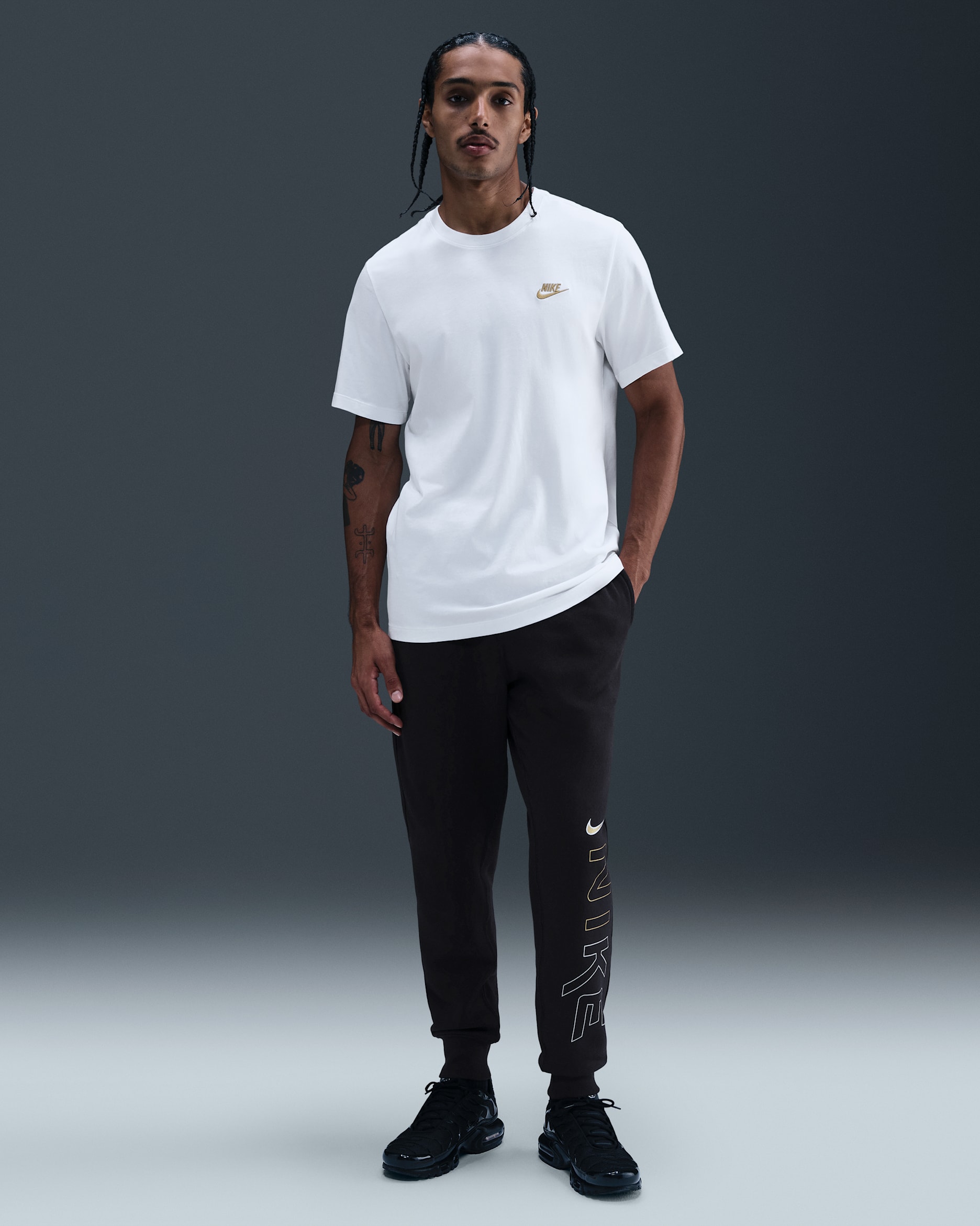 Nike Sportswear Club Men's Fleece Joggers - Black