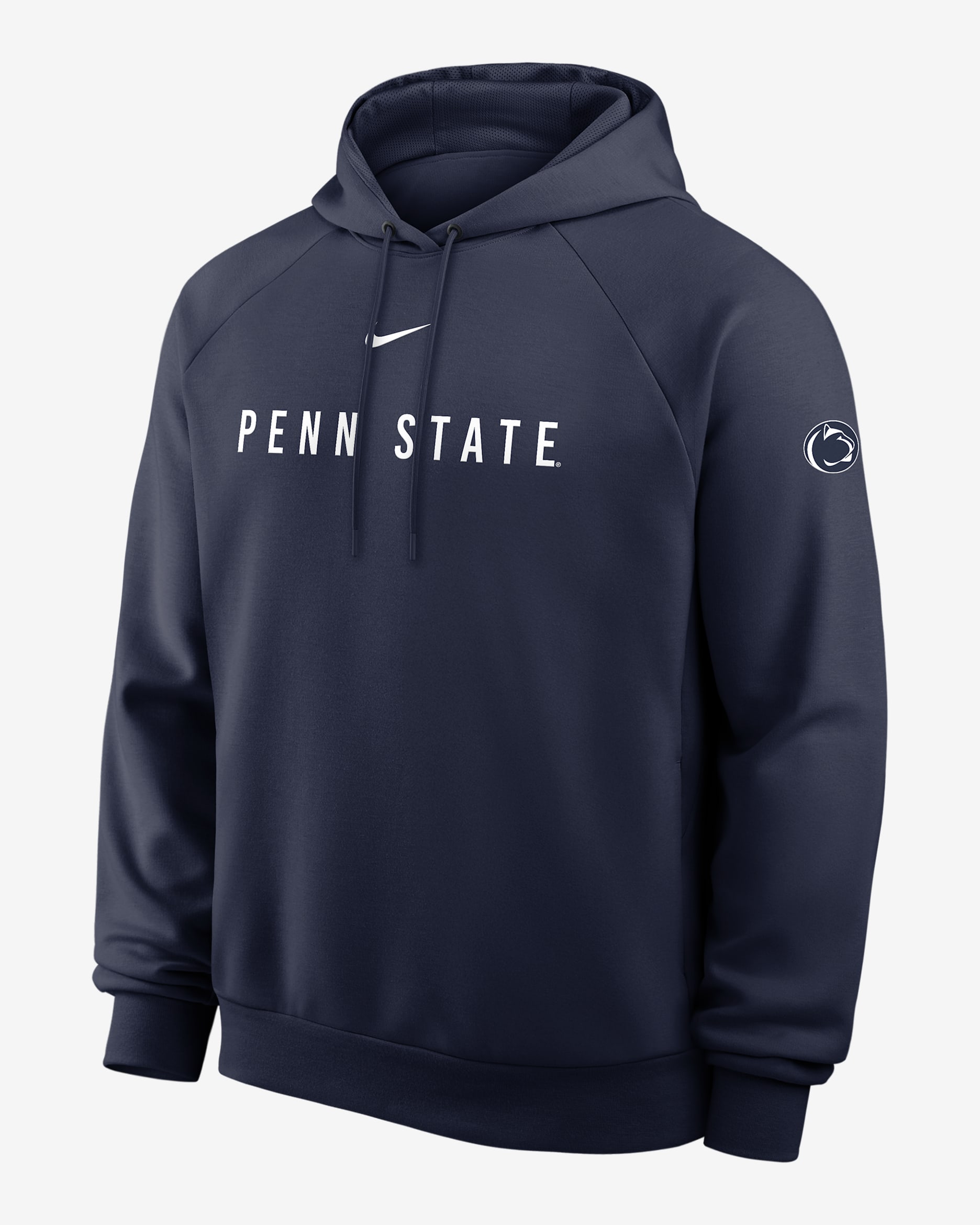 Penn State Premium Performance Men's Nike Dri-FIT College Pullover Hoodie - Navy