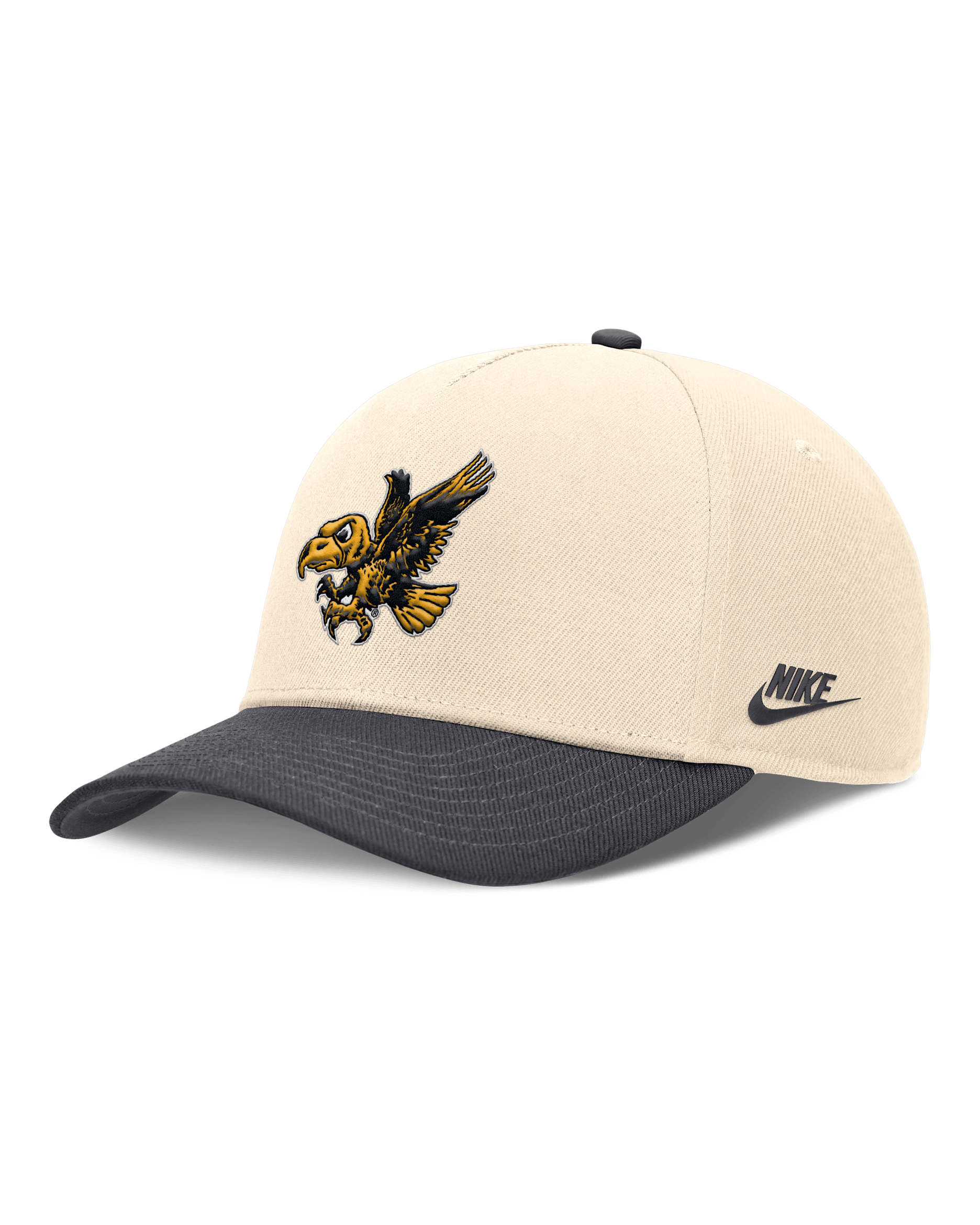 Iowa Primetime Rise Academic Men's Nike Dri-FIT College Adjustable Hat - Natural