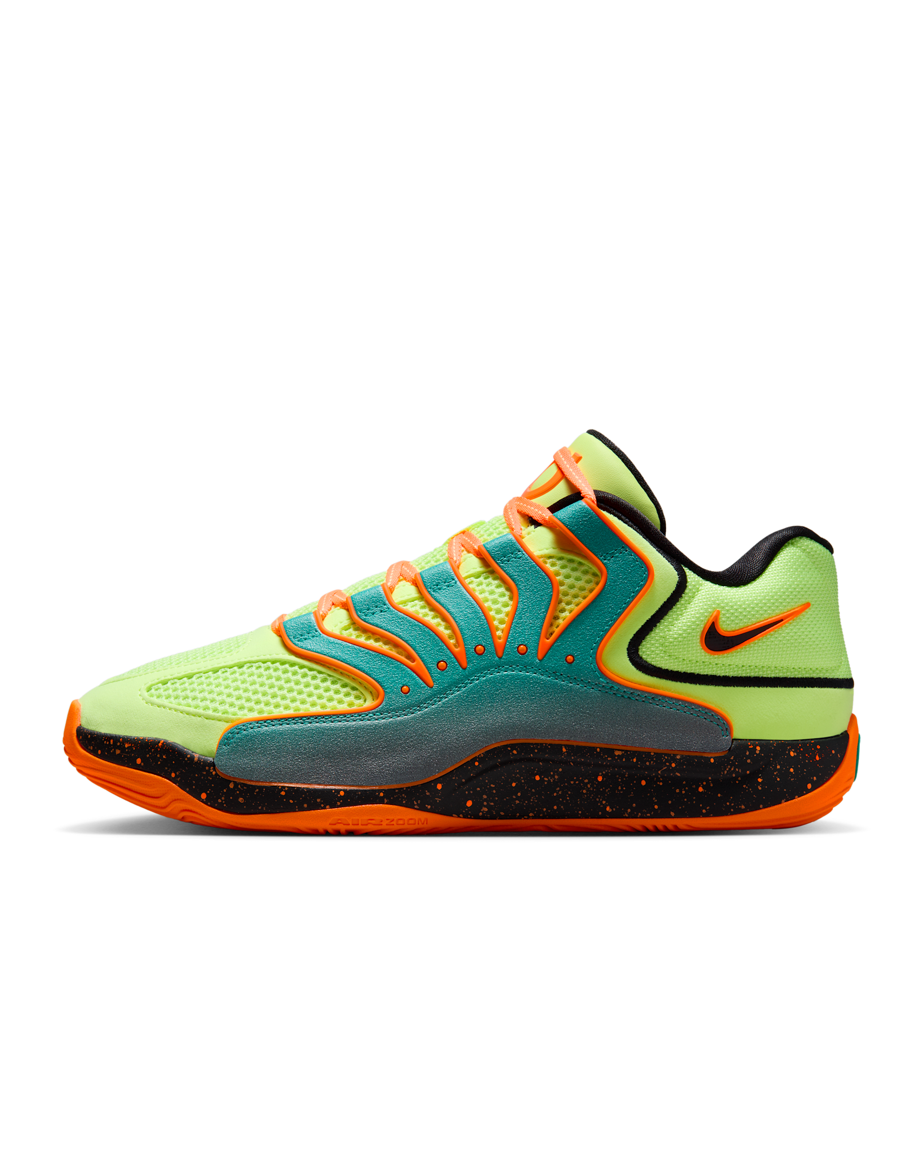 รองเท้าบาสเก็ตบอล KD18 EP - Clear Jade/Liquid Lime/ดำ