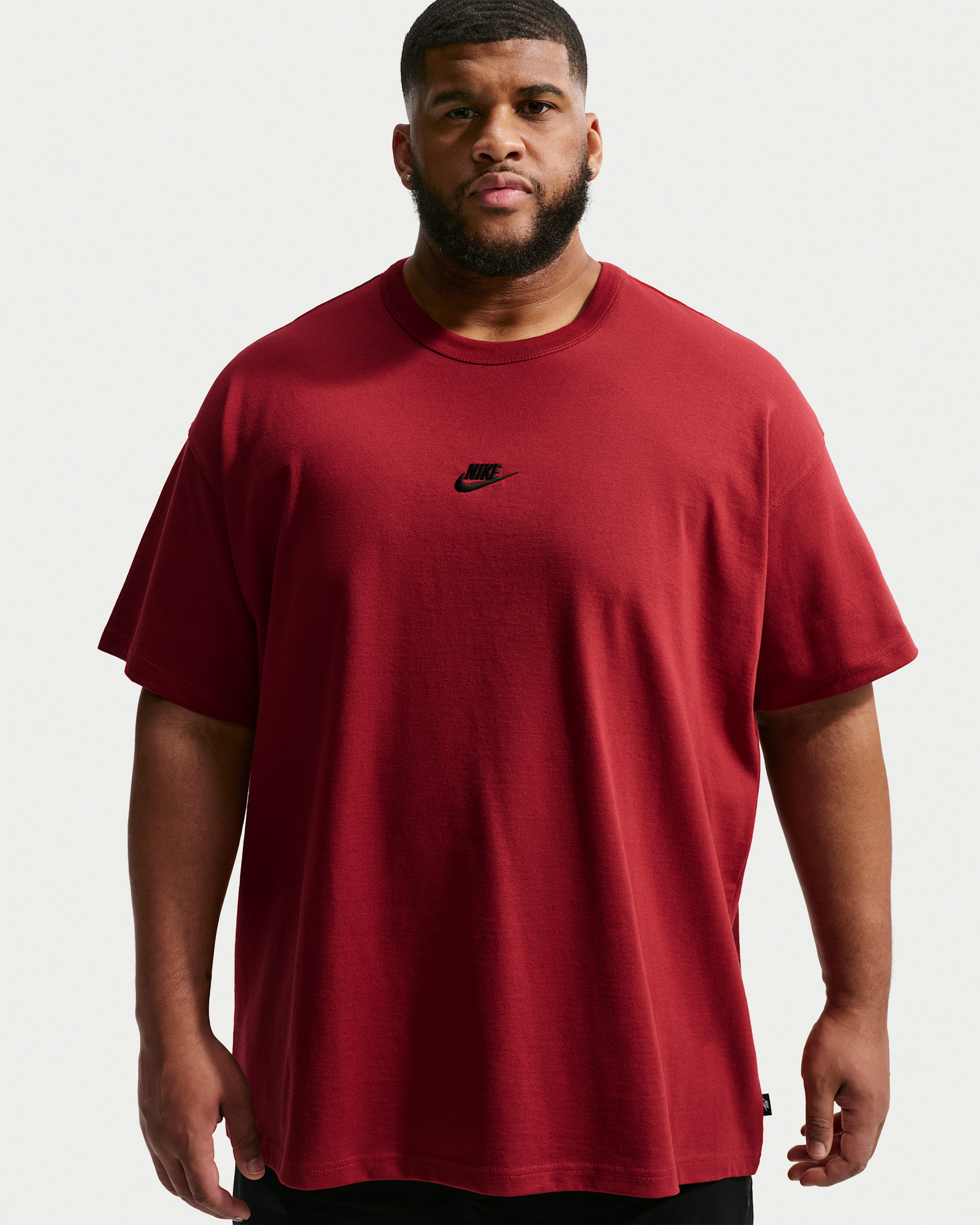 T-shirt Nike Sportswear Premium Essentials pour homme - Team Crimson