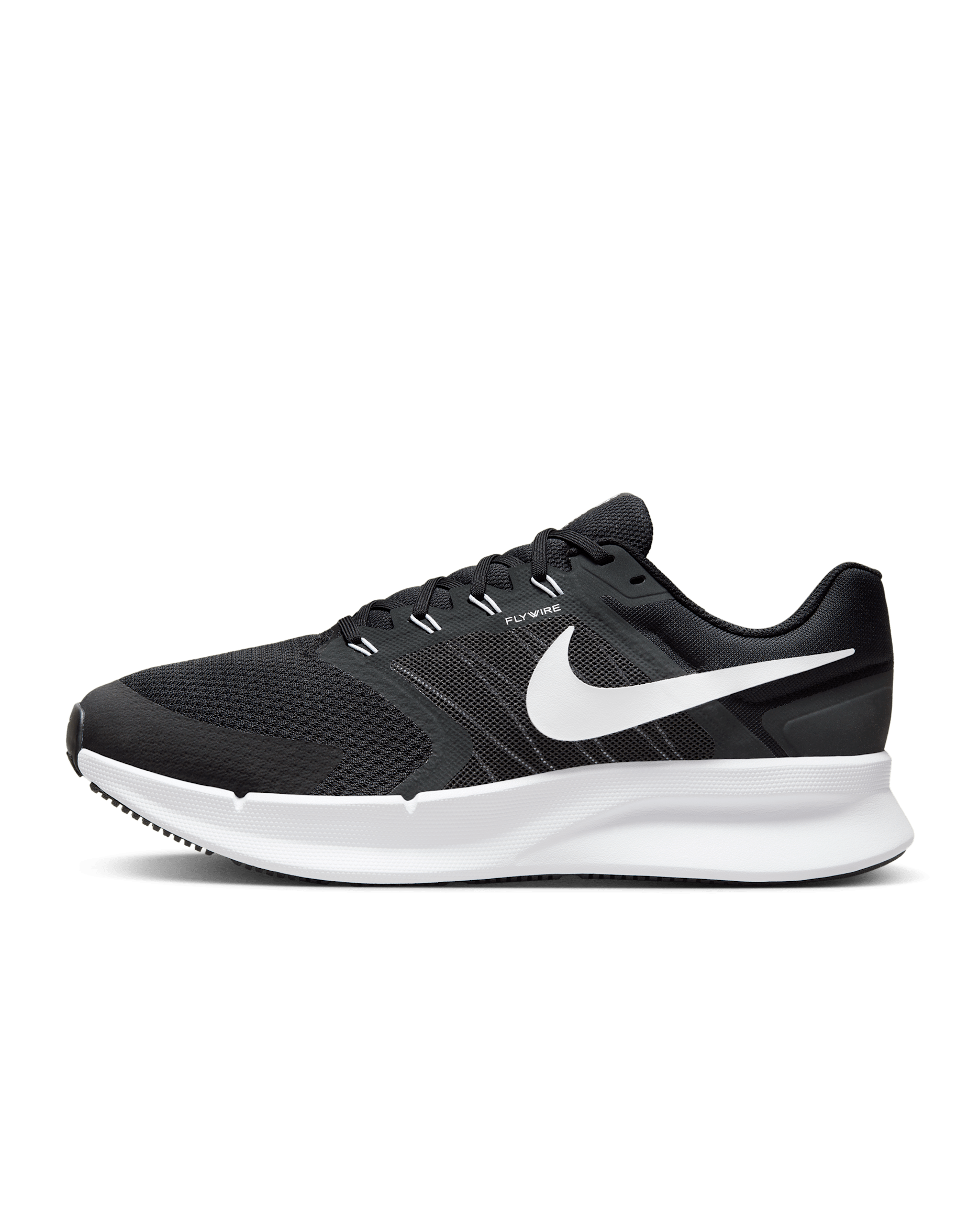 Nike Run Swift 3 Men's Road Running Shoes (Extra Wide) - Black/Dark Smoke Grey/White