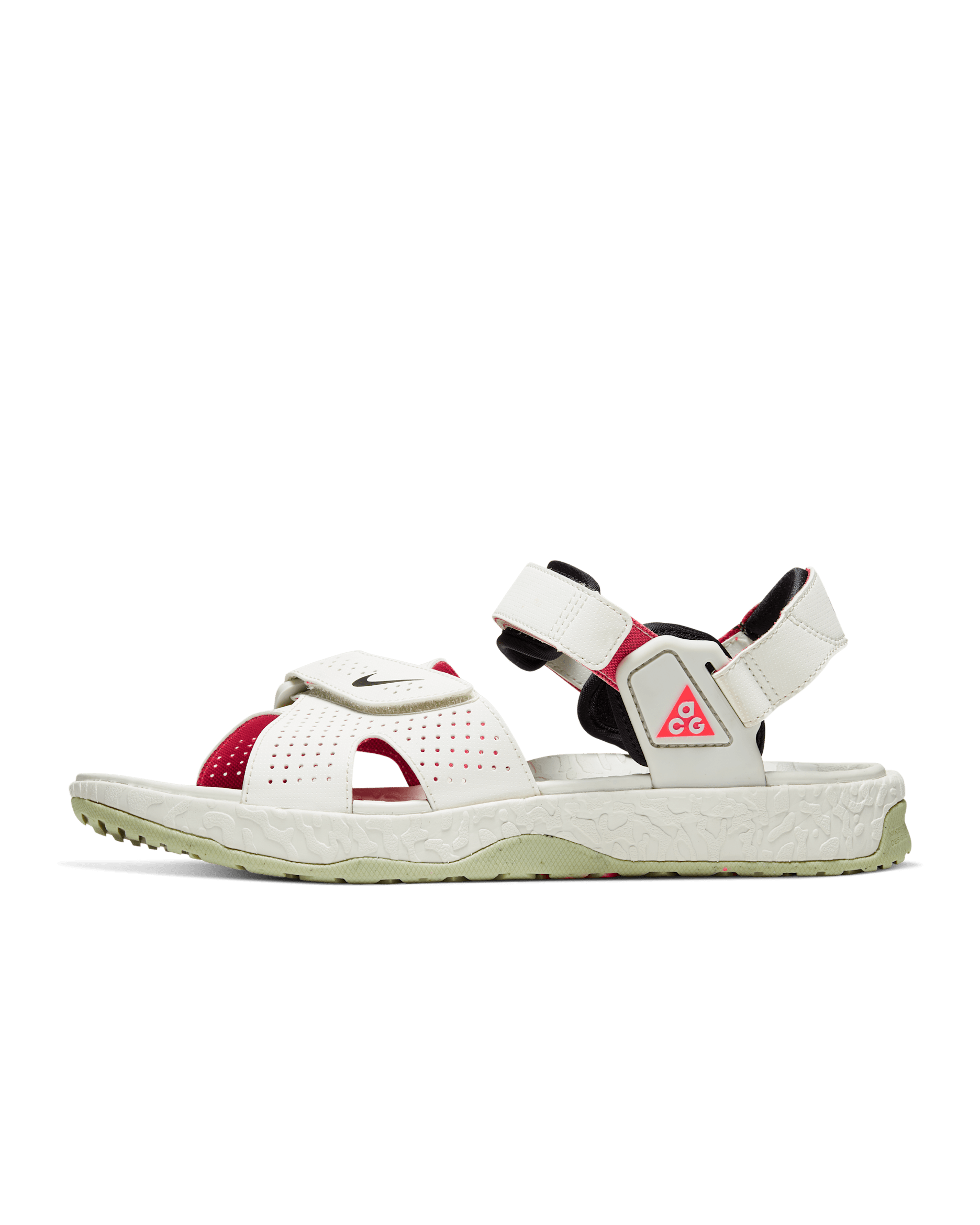ナイキ ACG デシューツ サンダル - スプルースオーラ/レーザークリムゾン/ブラック