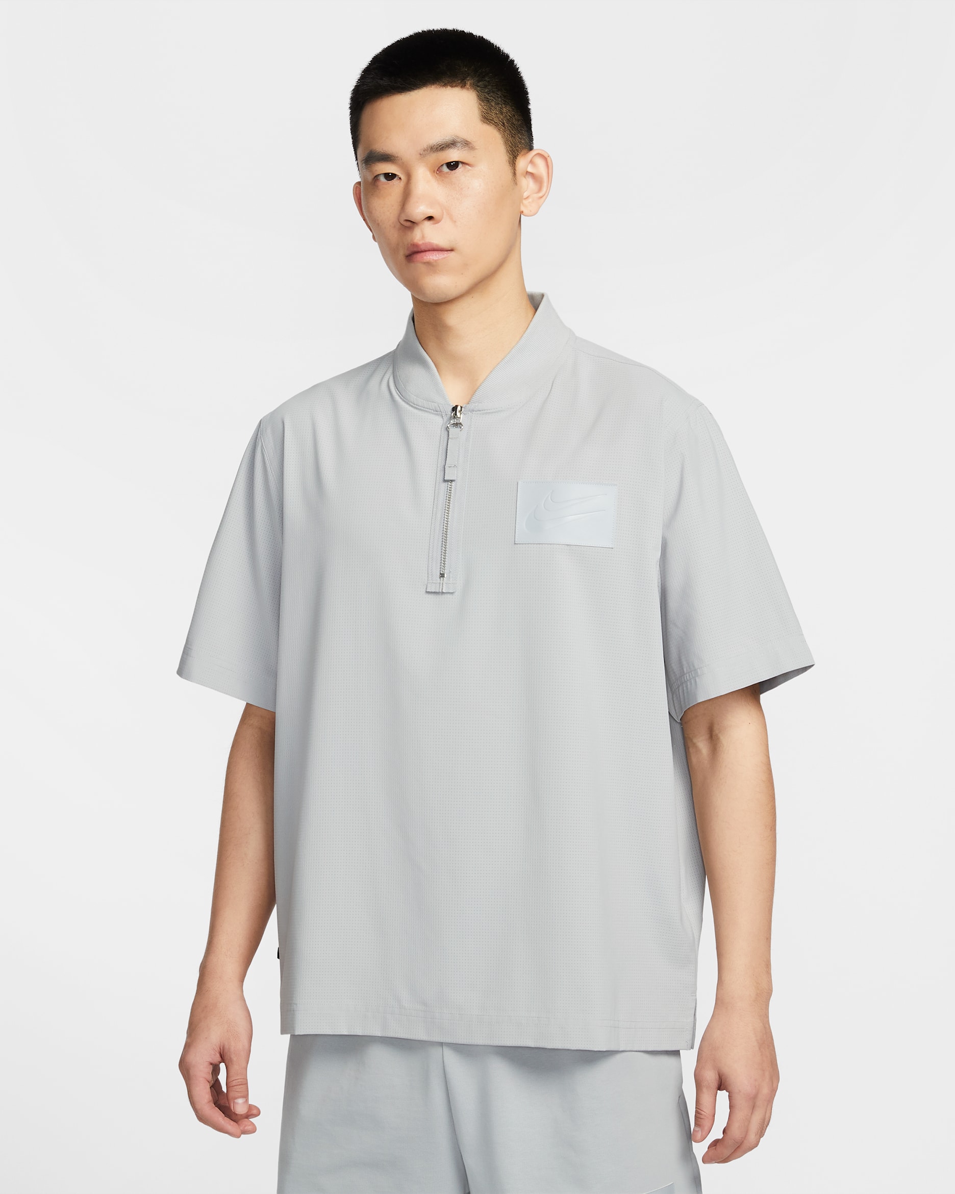 ケビン デュラント メンズ Dri-FIT ショートスリーブ バスケットボールトップ - ウルフグレー/フォトンダスト