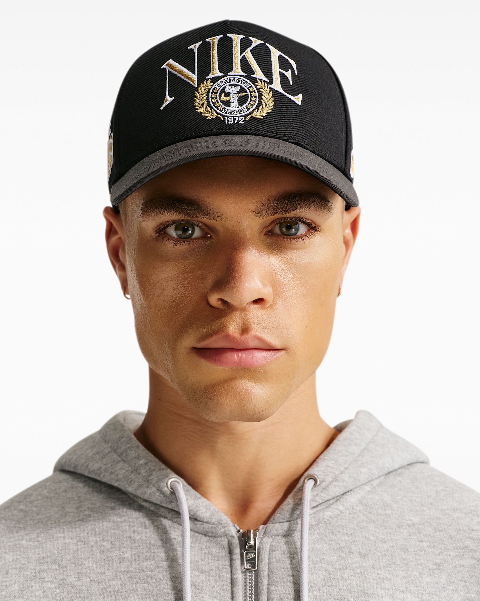 Nike Rise Structured A-Frame Cap - Black/Anthracite/Black