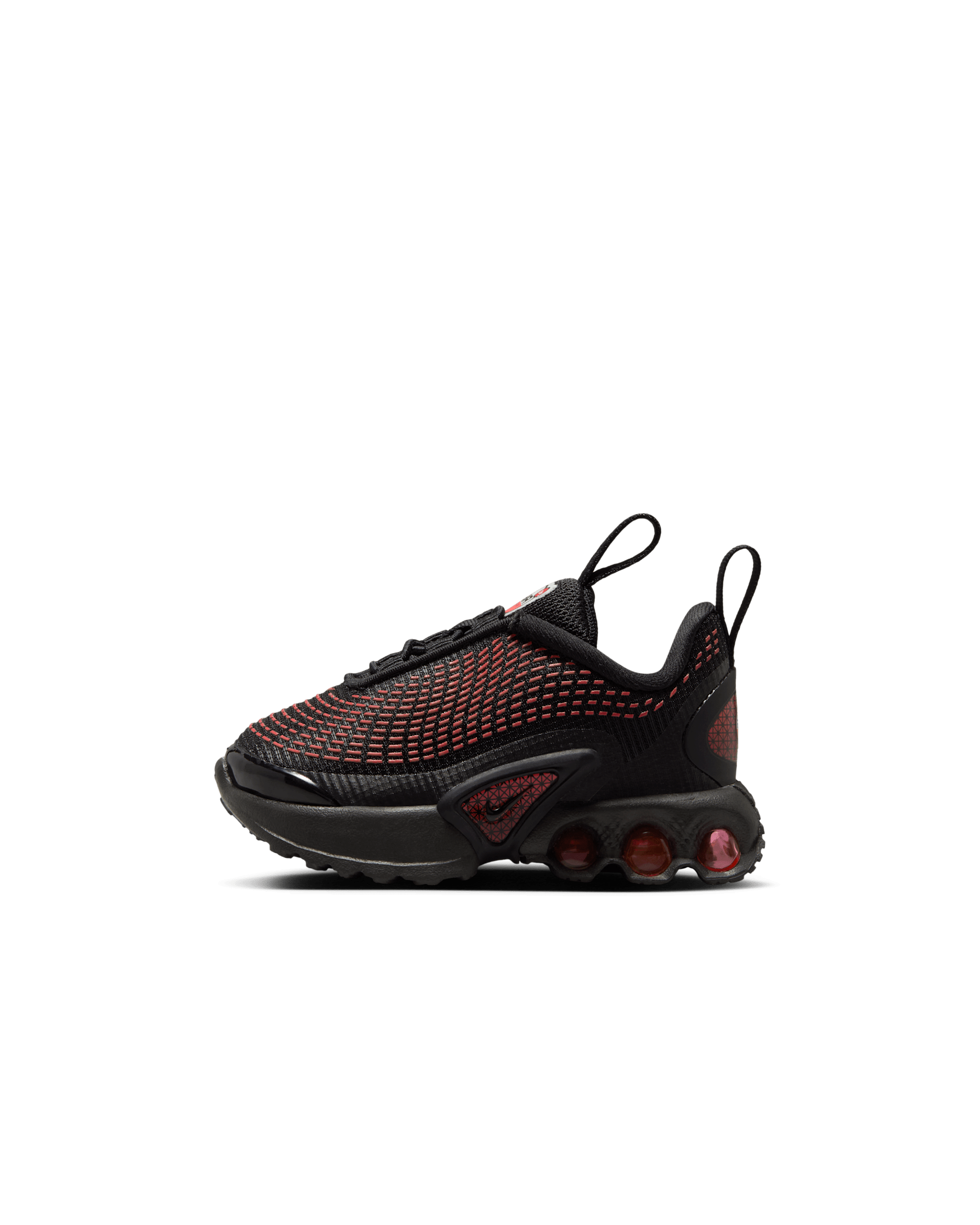 Nike Air Max Dn Baby/Toddler Shoes - Black/Black/Bright Crimson/Black