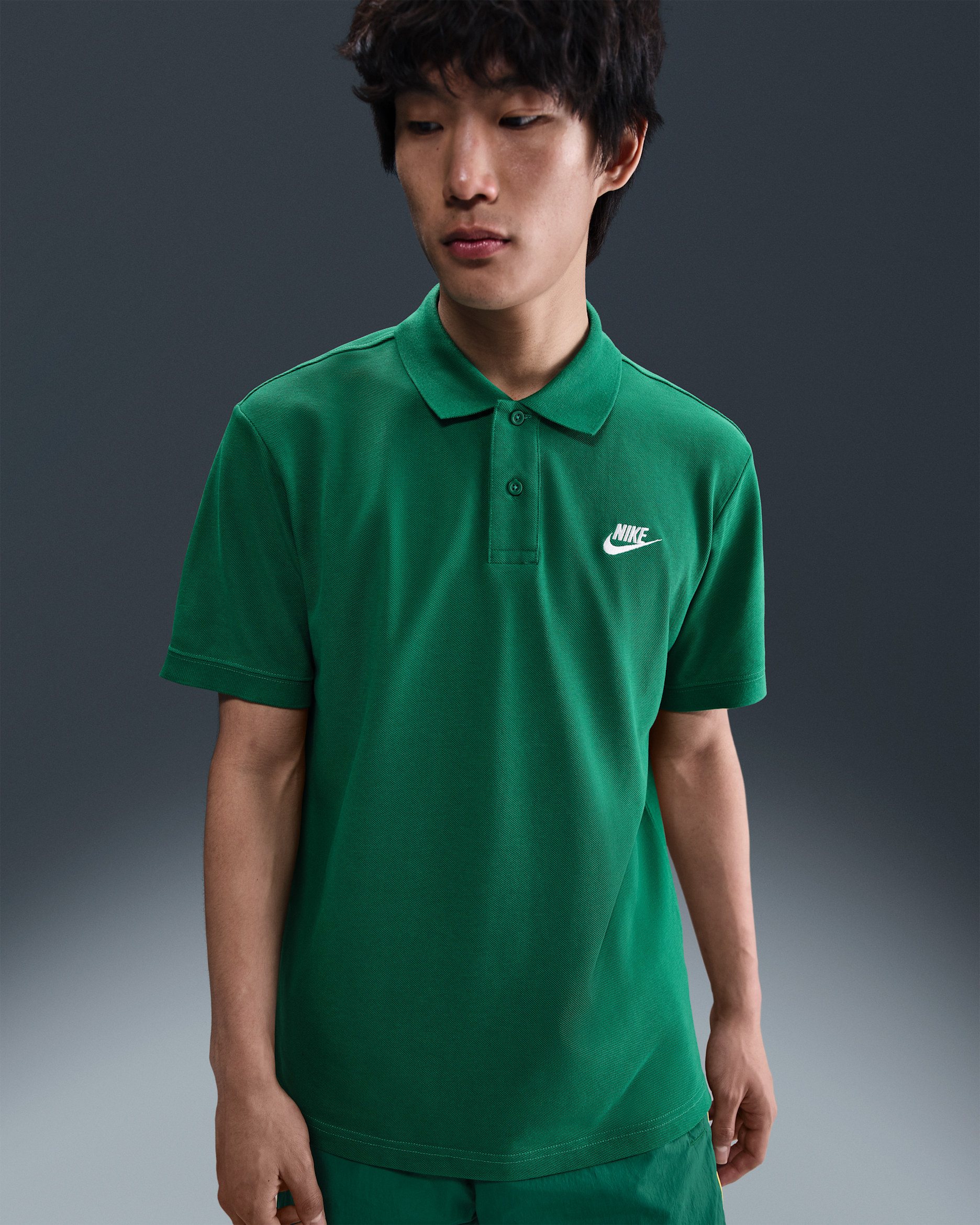 ナイキ スポーツウェア メンズポロ - マラカイト/ホワイト