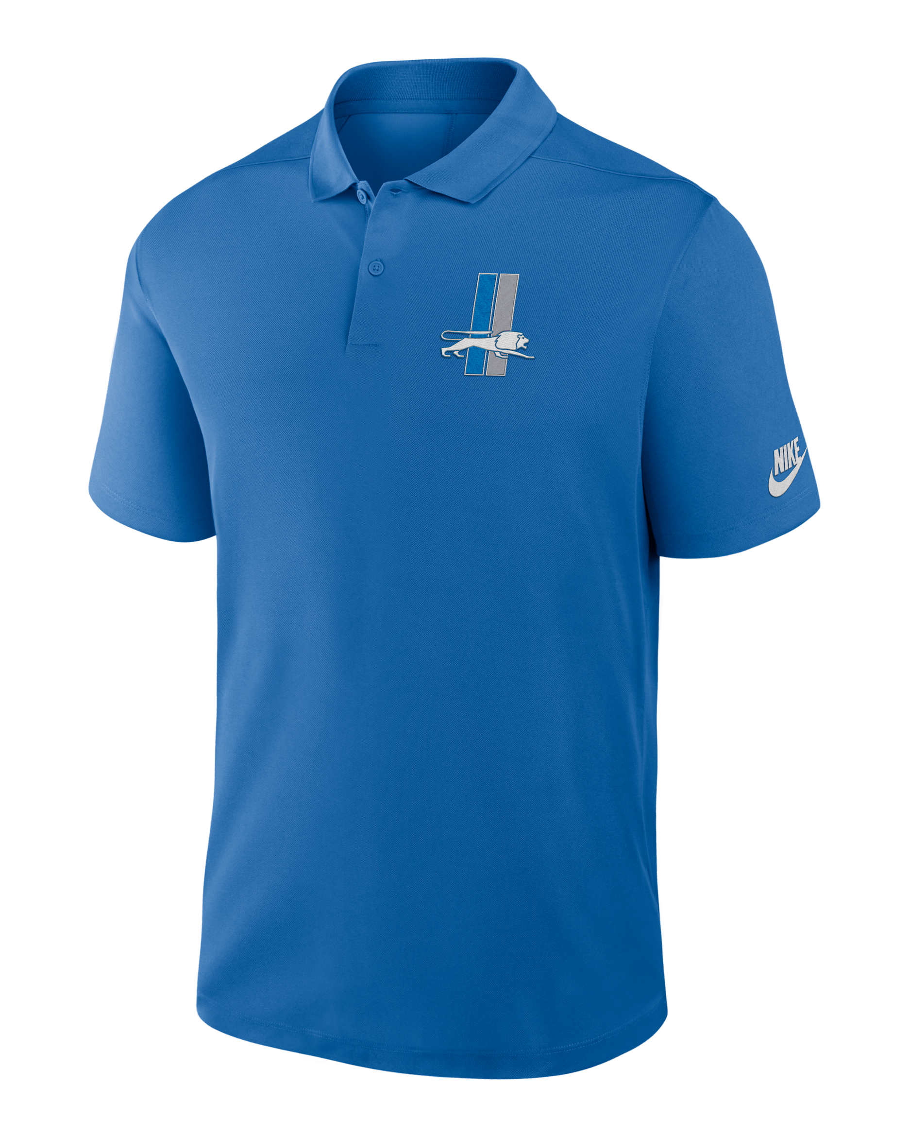 Detroit Lions Rewind Victory Men's Nike Dri-FIT NFL Polo - Royal