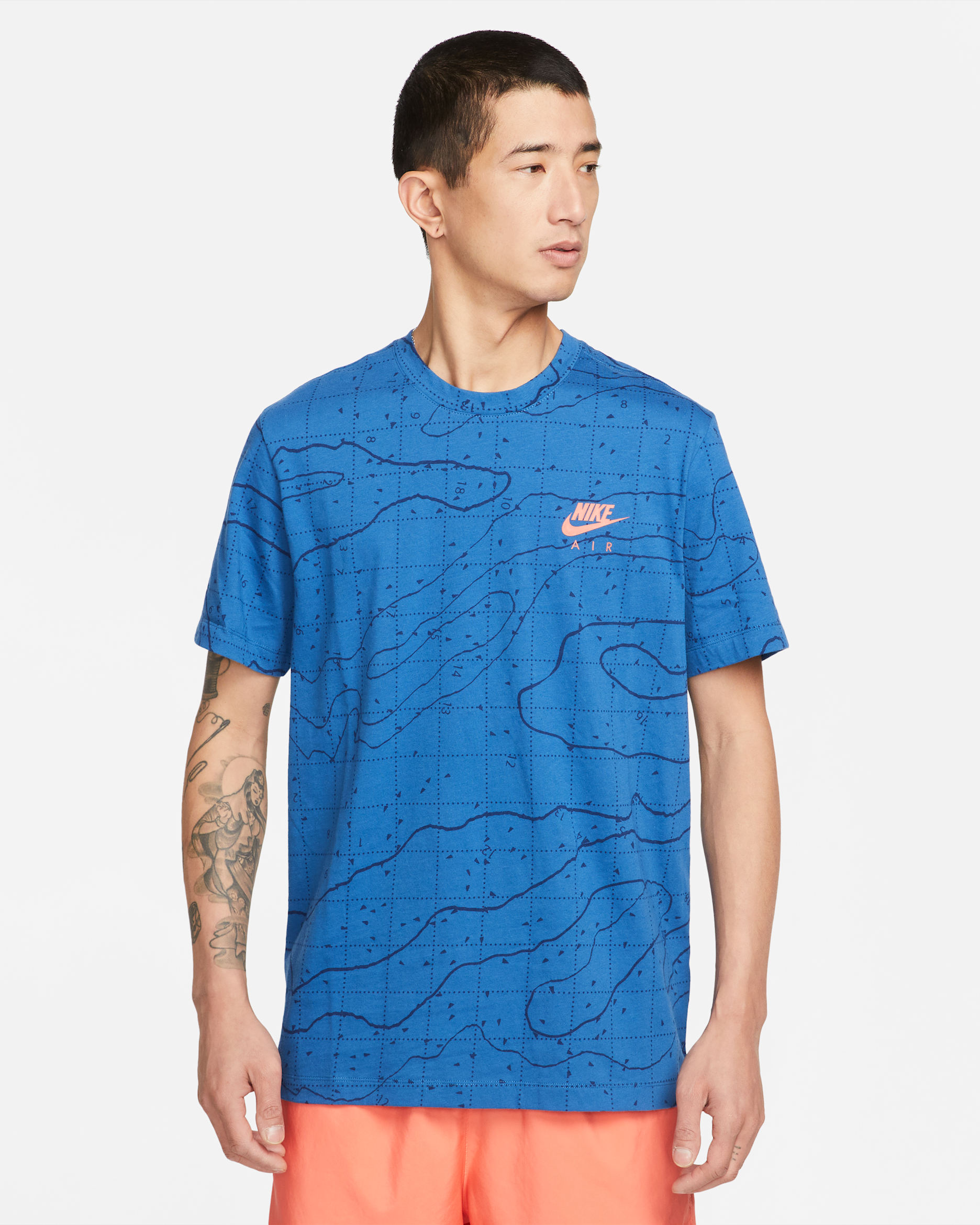 Nike Sportswear Men's T-Shirt - Dark Marina Blue