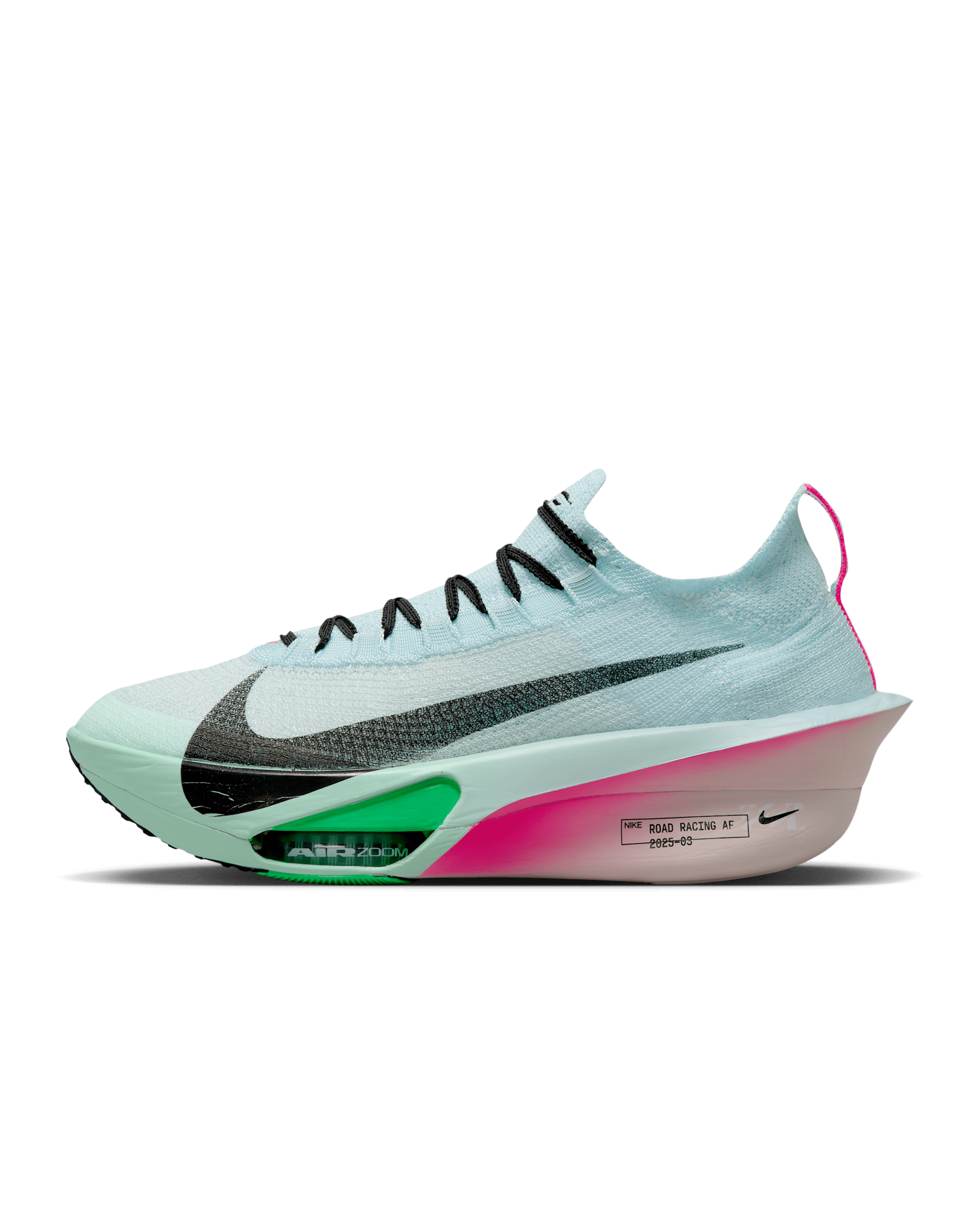 Nike Alphafly 3 Men's Road Racing Shoes - Glacier Blue/Mint Foam/Green Shock/Black