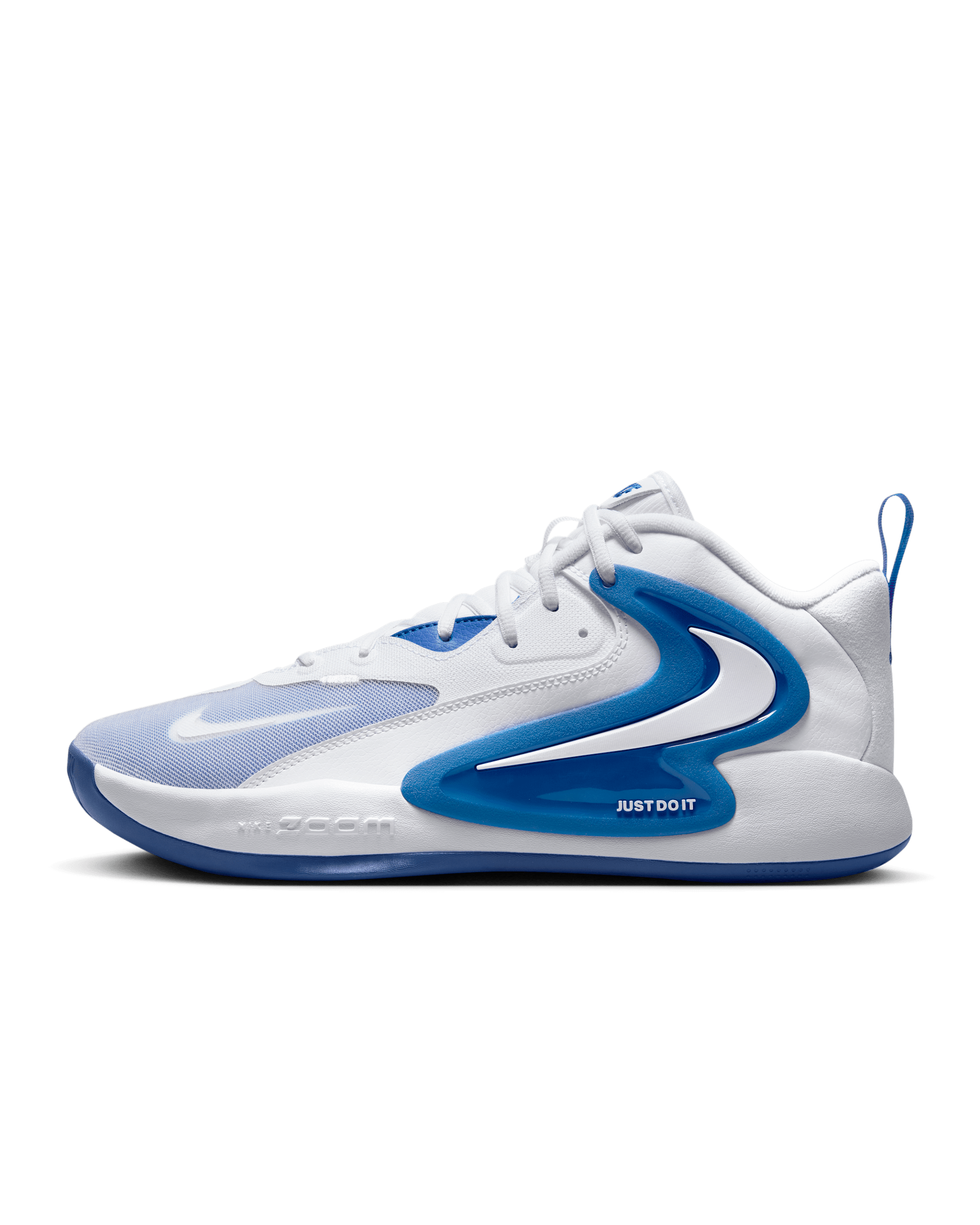 Nike HyperSet 2 Indoor Court Shoes - White/Game Royal/White