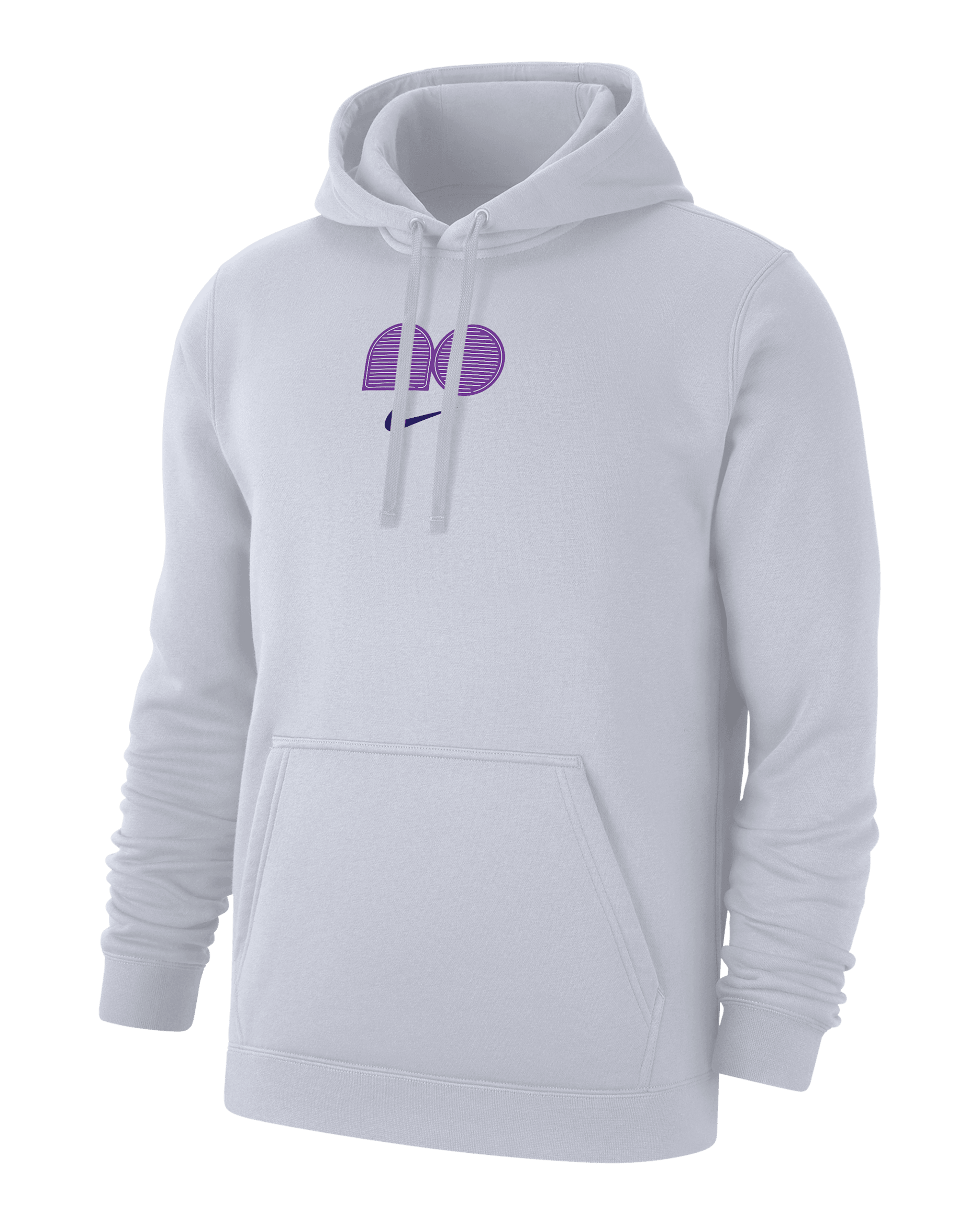 Sudadera con gorro sin cierre de tenis Club Fleece para hombre Naomi Osaka - Blanco