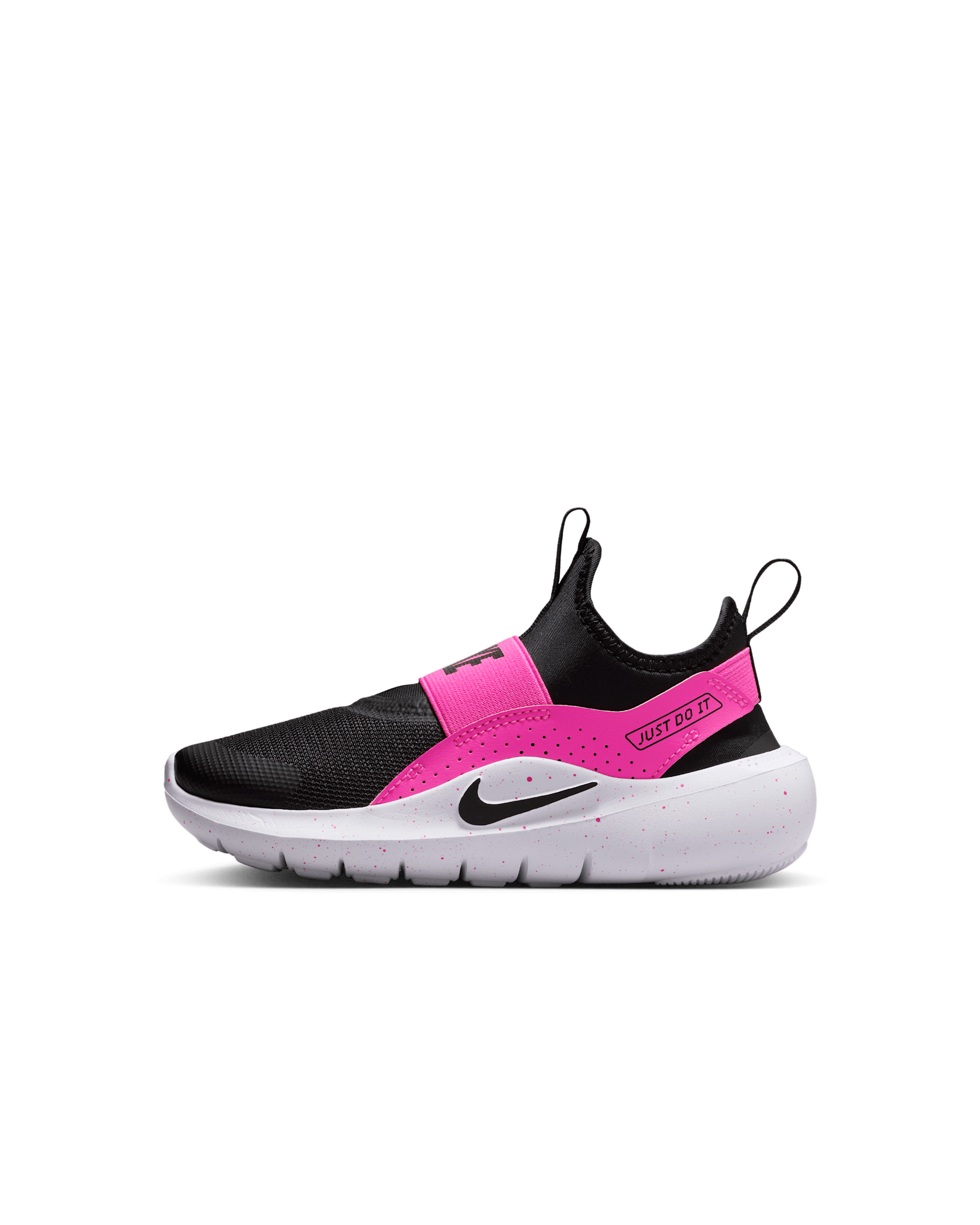 Nike Flex Runner 4 Younger Kids' Shoes - Laser Fuchsia/White/Black