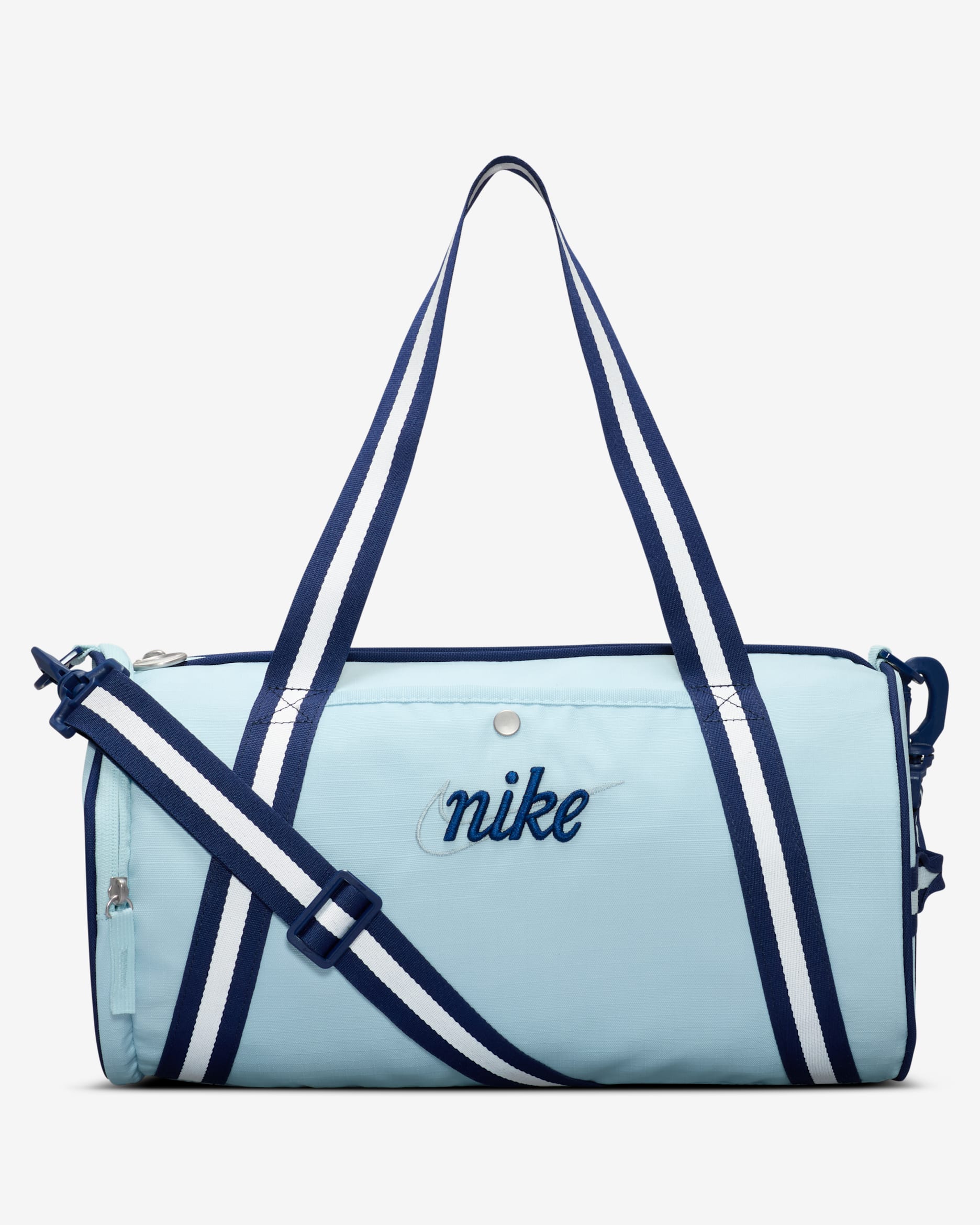 Nike Heritage Retro Duffel Bag (13L) - Glacier Blue/Blue Void/Blue Void