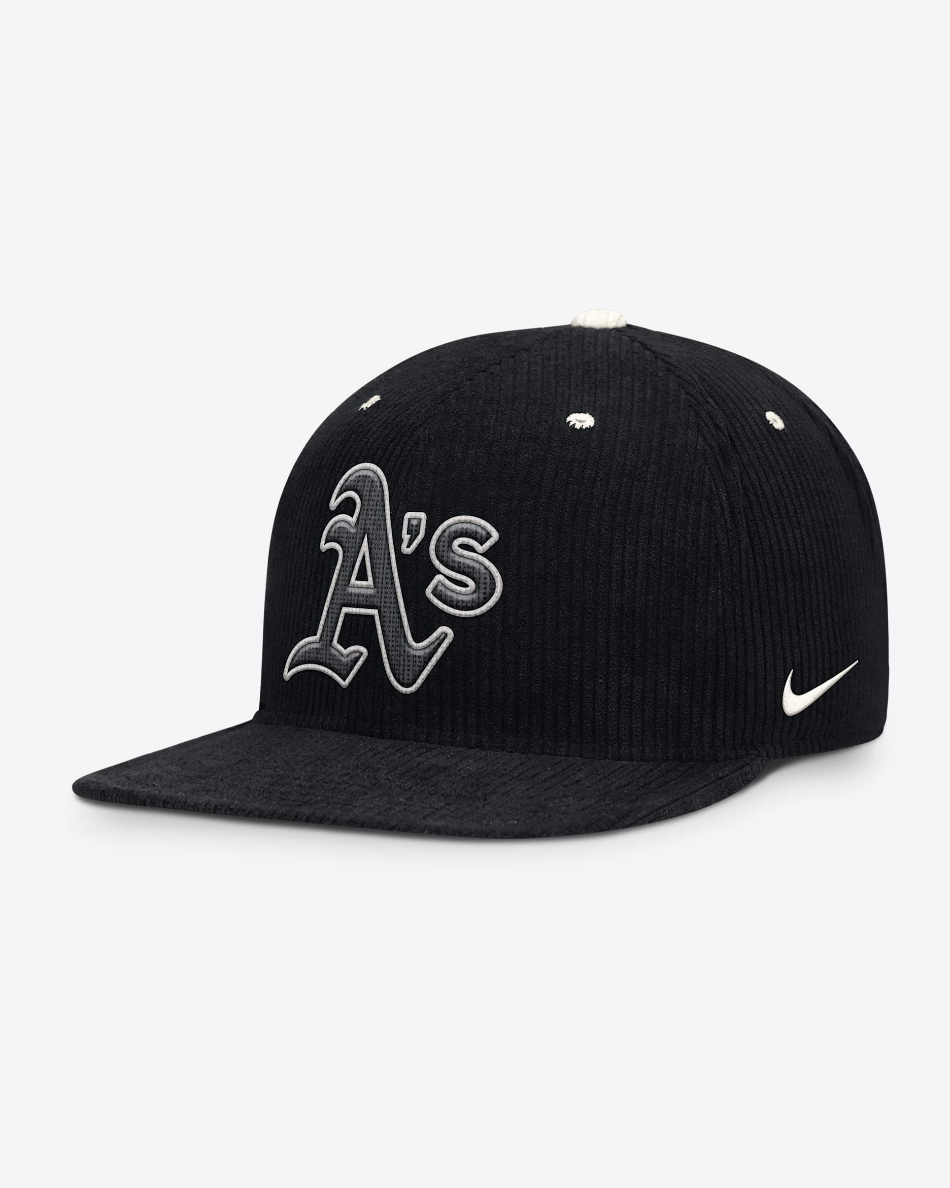 Athletics Pro Men's Nike MLB Adjustable Hat - Black