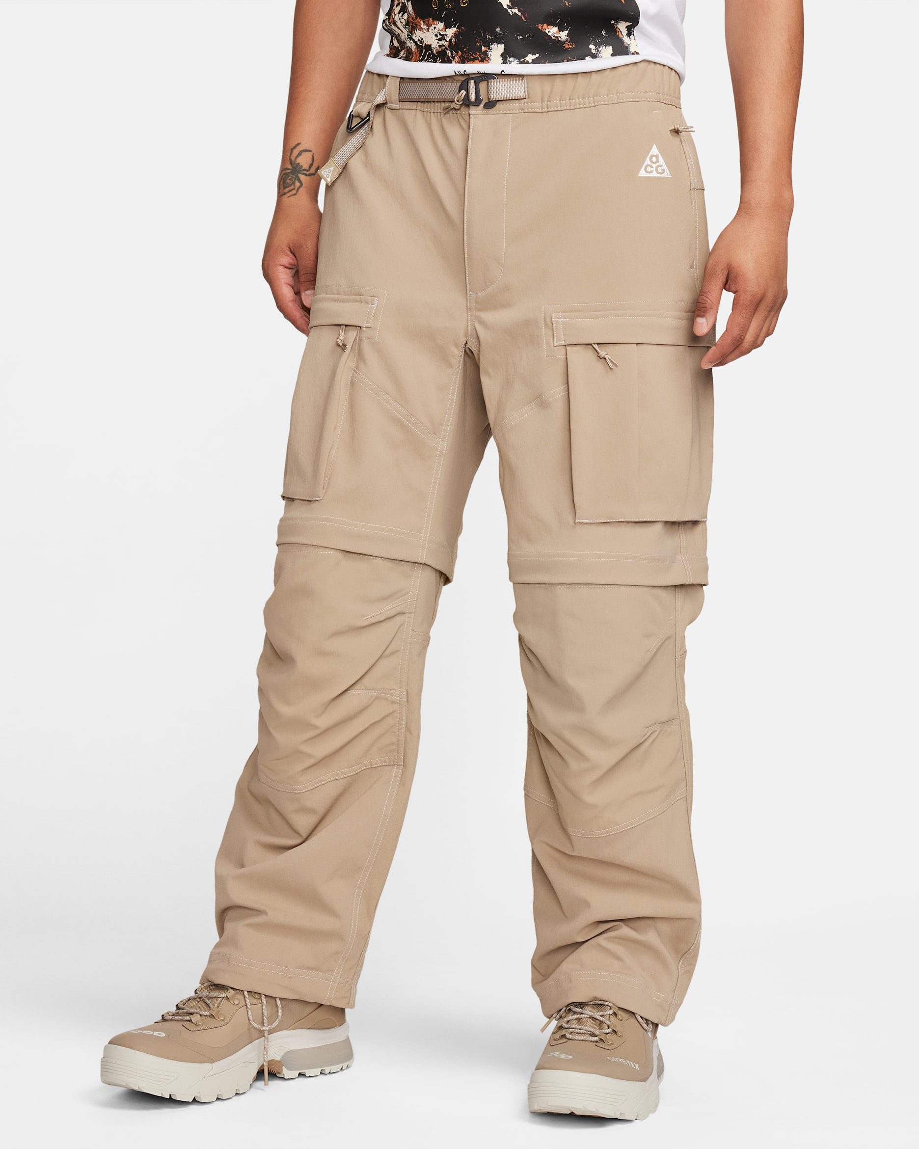 Nike ACG "Smith Summit" Men's Cargo Pants - Khaki/Light Iron Ore/Summit White