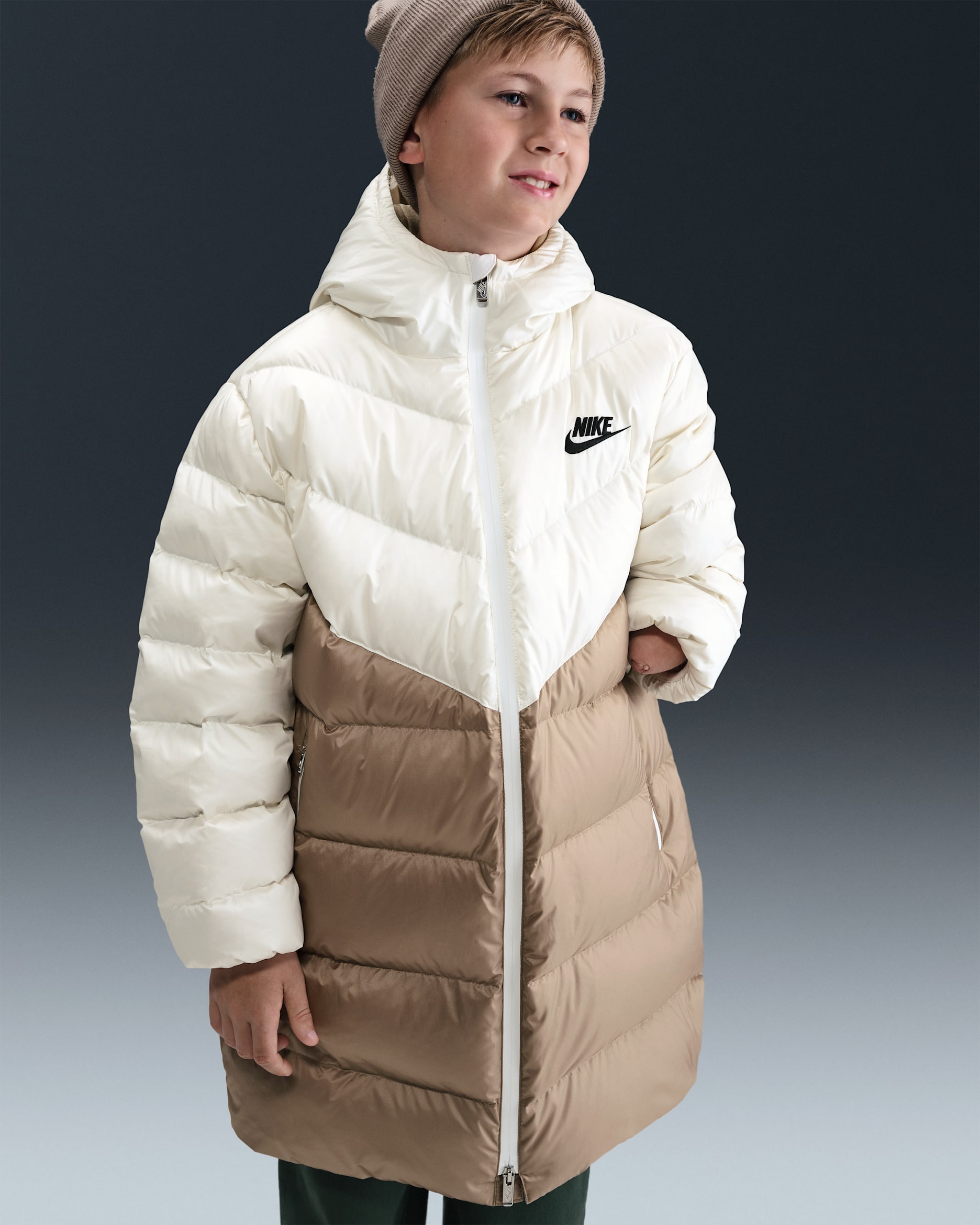 나이키 주니어 윈드러너 다운 파카 - 세일