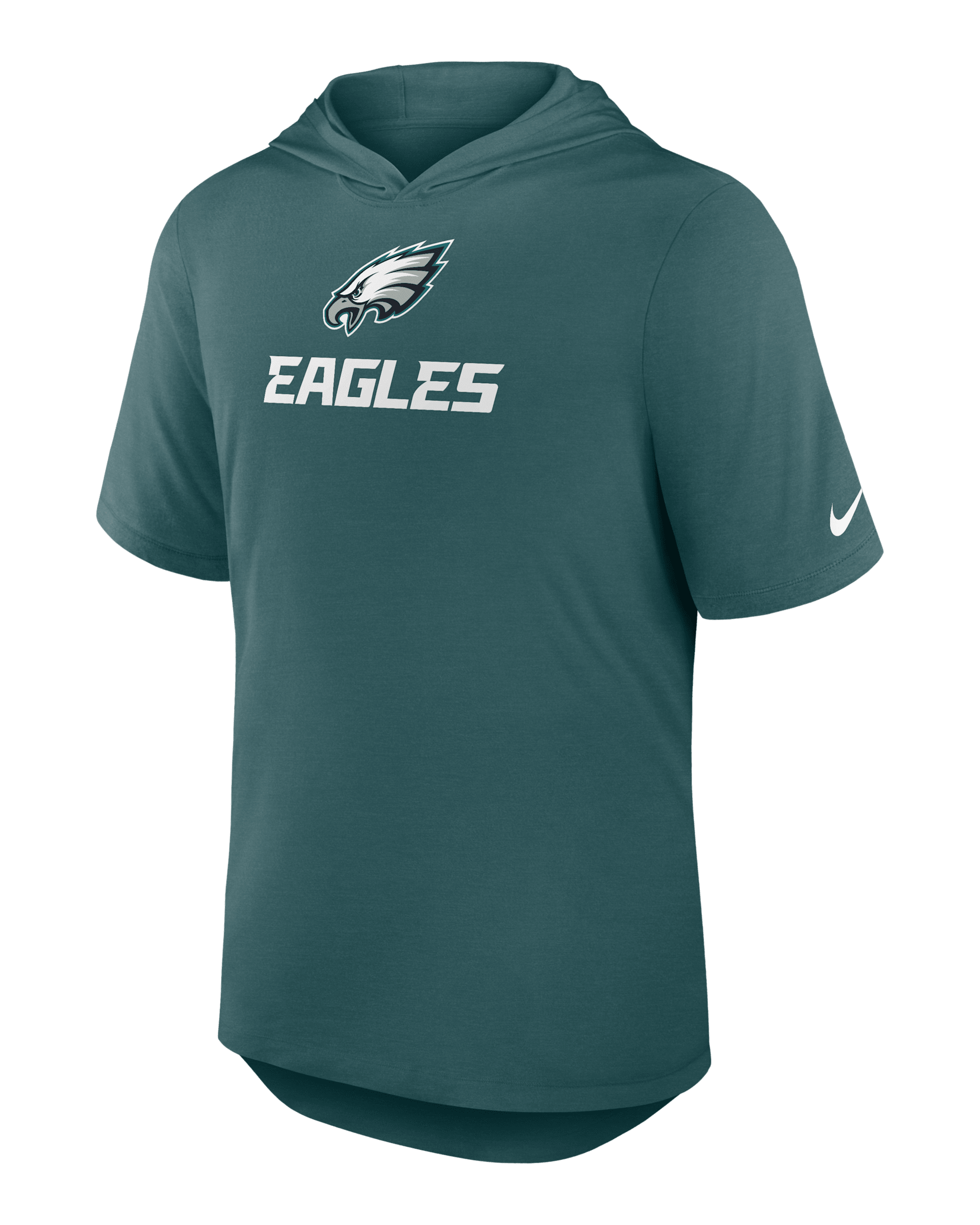 Philadelphia Eagles Men's Nike Dri-FIT NFL Hooded T-Shirt - Green