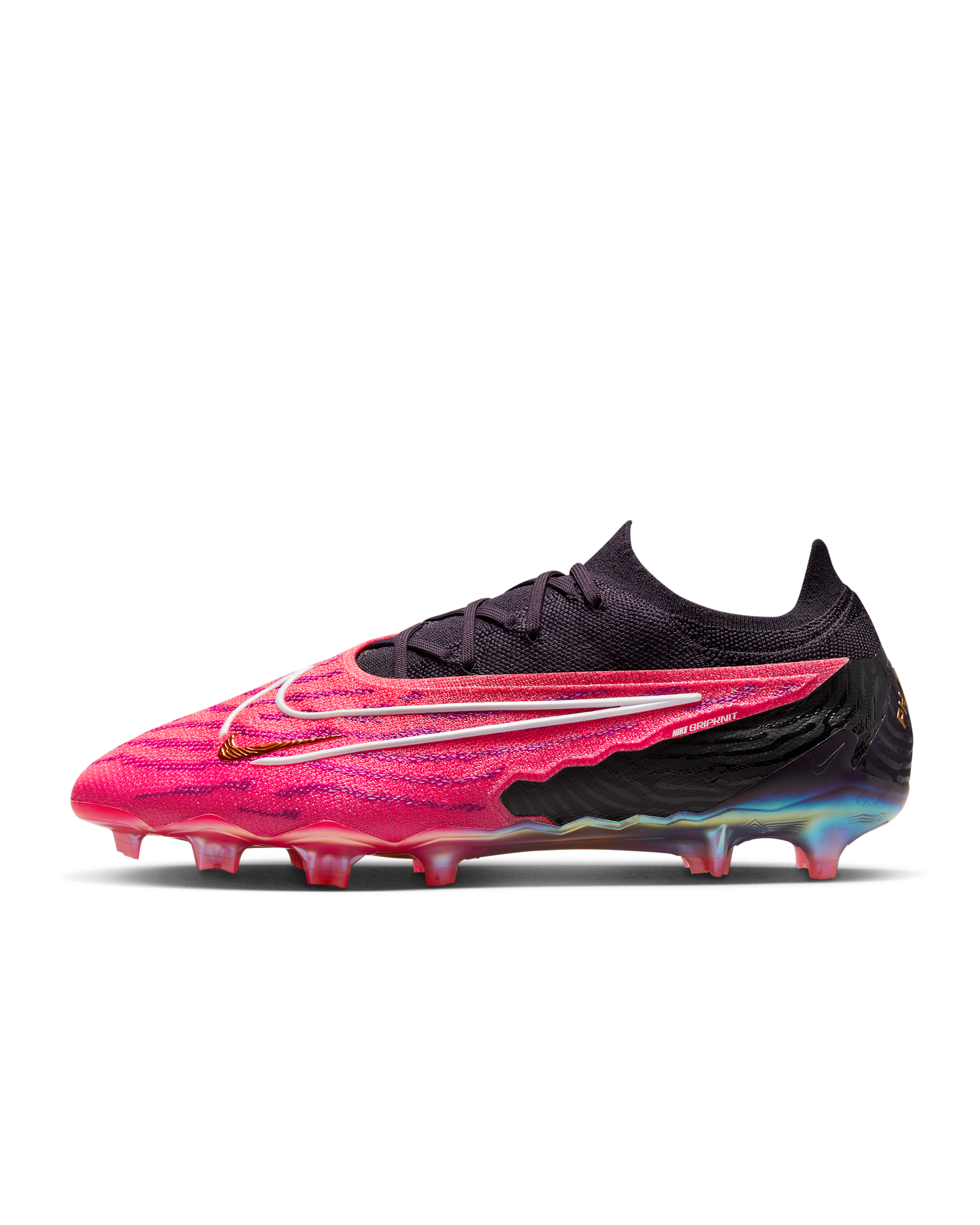 Nike Phantom GX Elite Firm-Ground Low-Top Football Boot - Hyper Pink/White