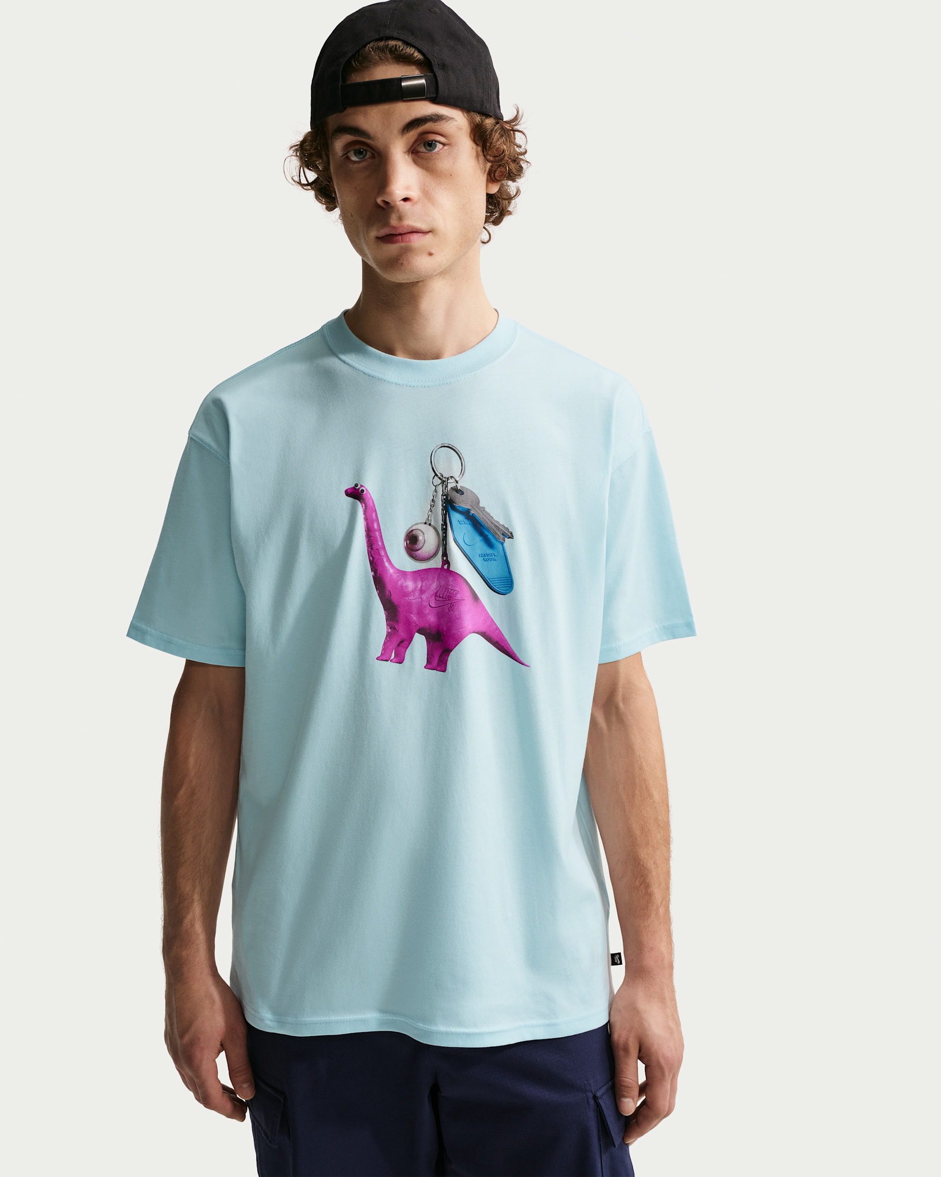 Skateboardové tričko Nike SB - Glacier Blue