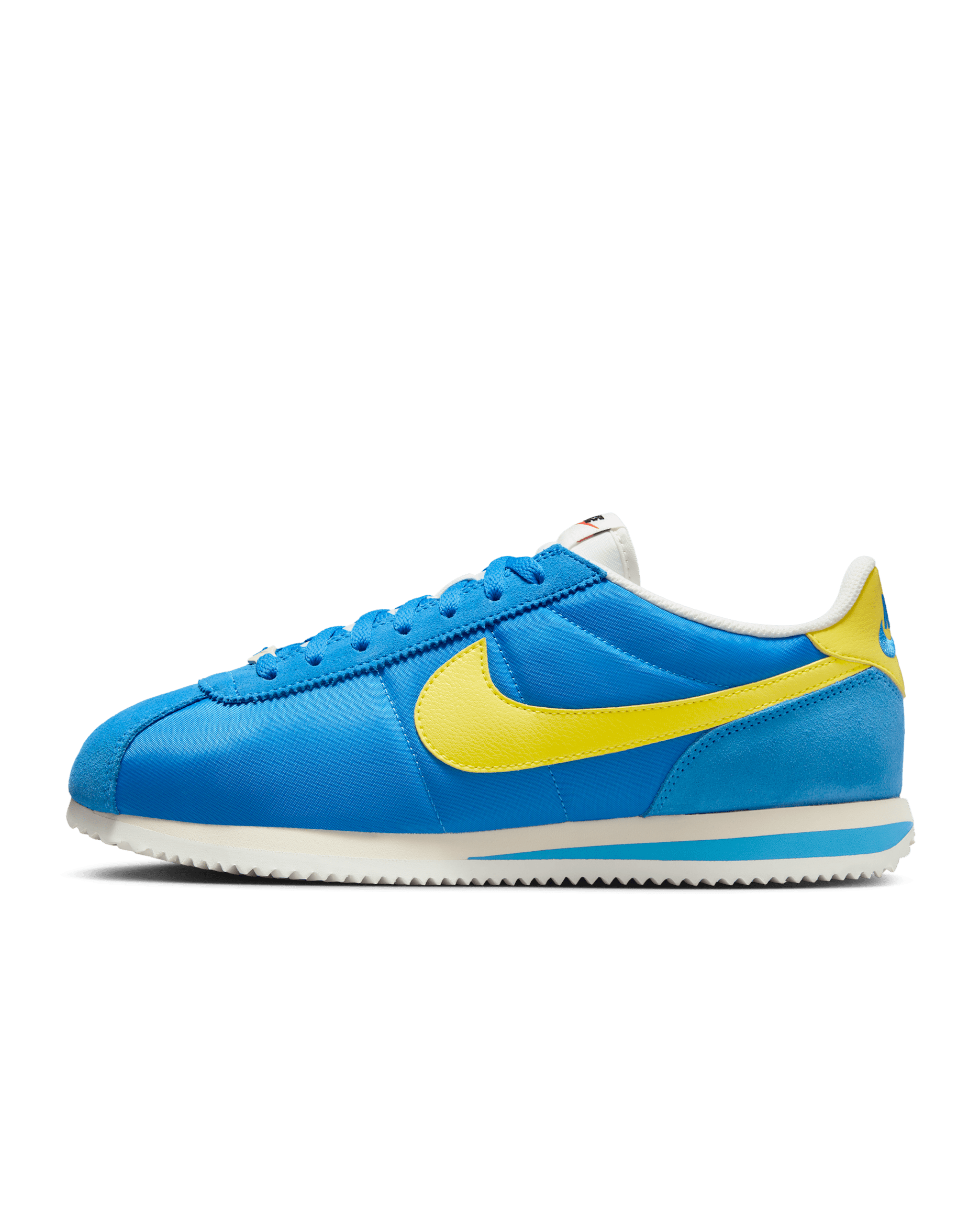 Nike Cortez Textile Men's Shoes - Light Photo Blue/Sail/Muslin/Lightning