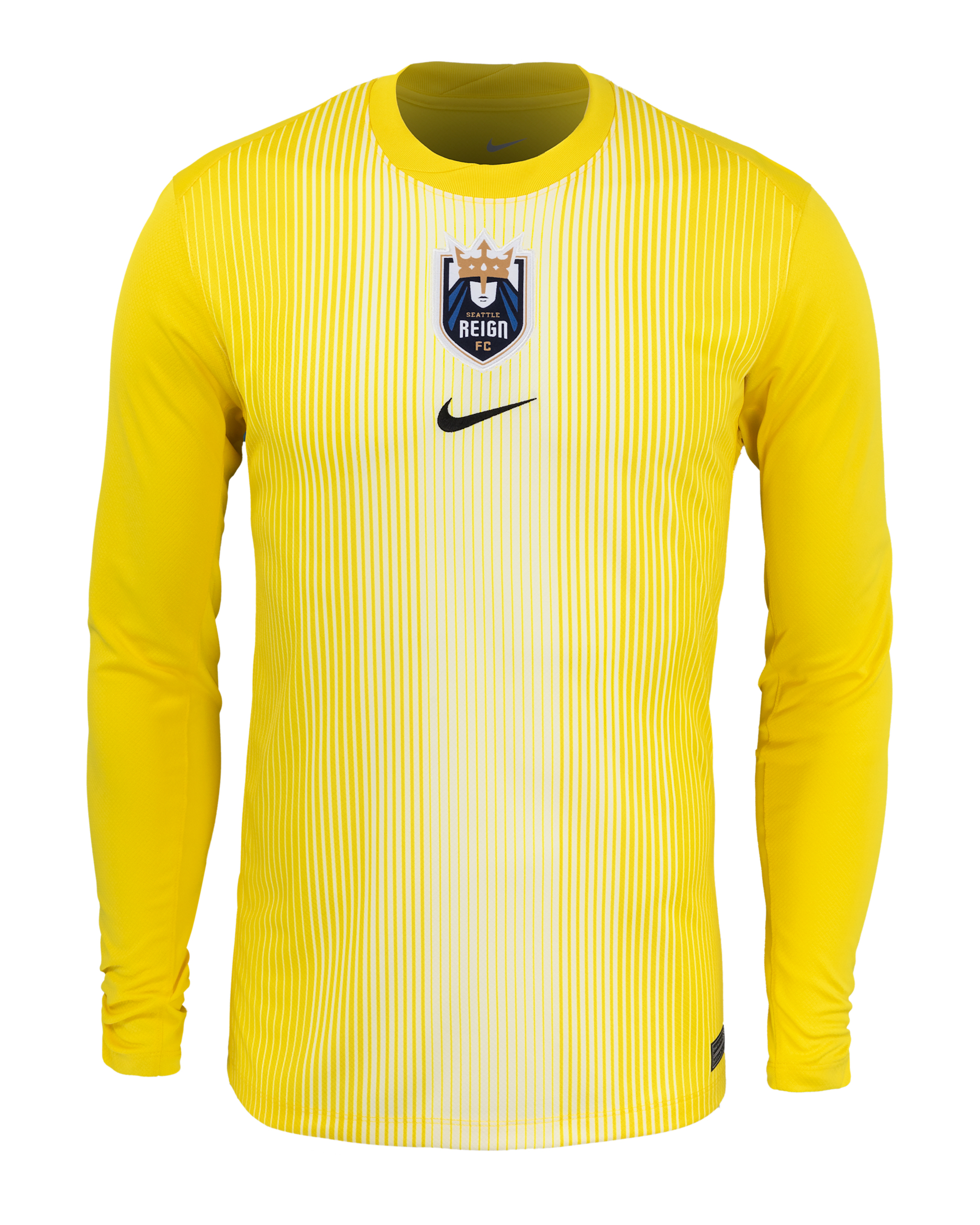 Seattle Reign 2025 Stadium Goalkeeper Men's Nike NWSL Replica Jersey - Coconut Milk/Lightning