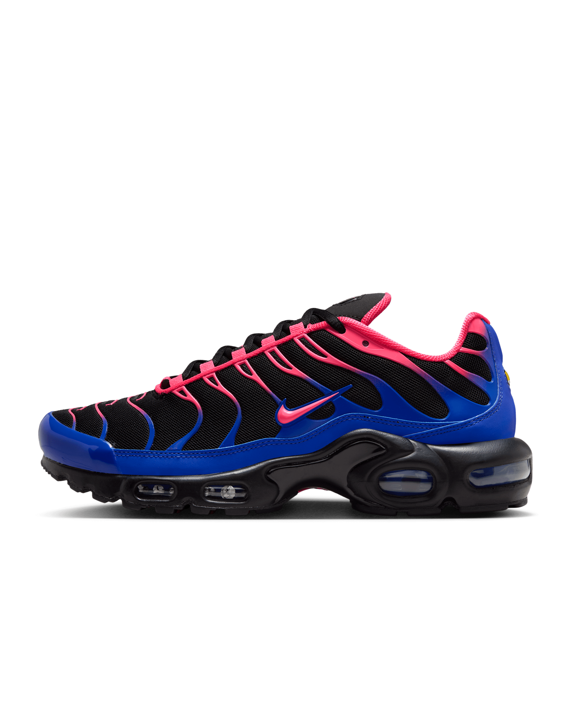Nike Air Max Plus Schuh (Damen) - Schwarz/Racer Blue/Salsa Red/Hyper Pink