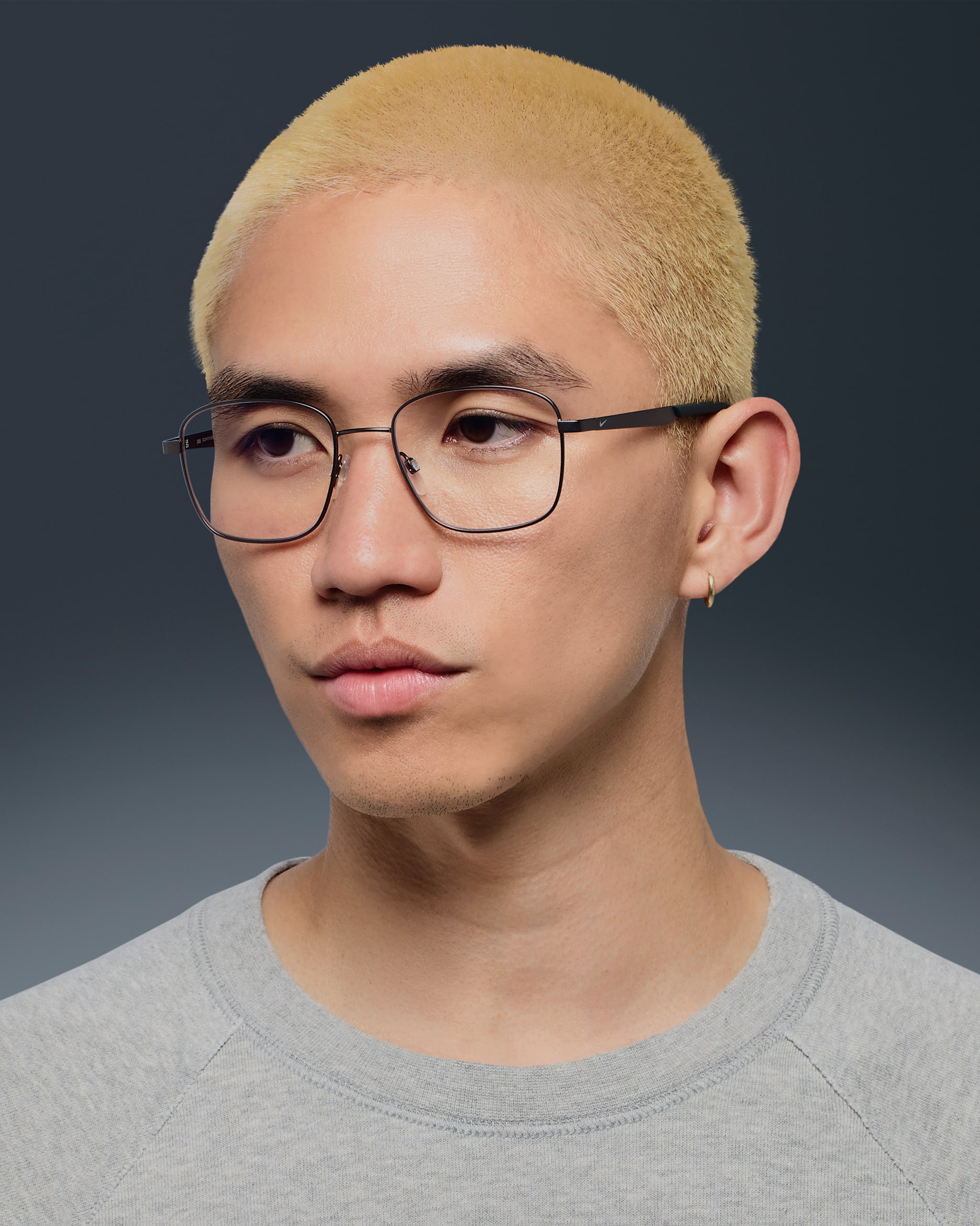 Nike Traveler Flow Blue Light Glasses - Gunmetal