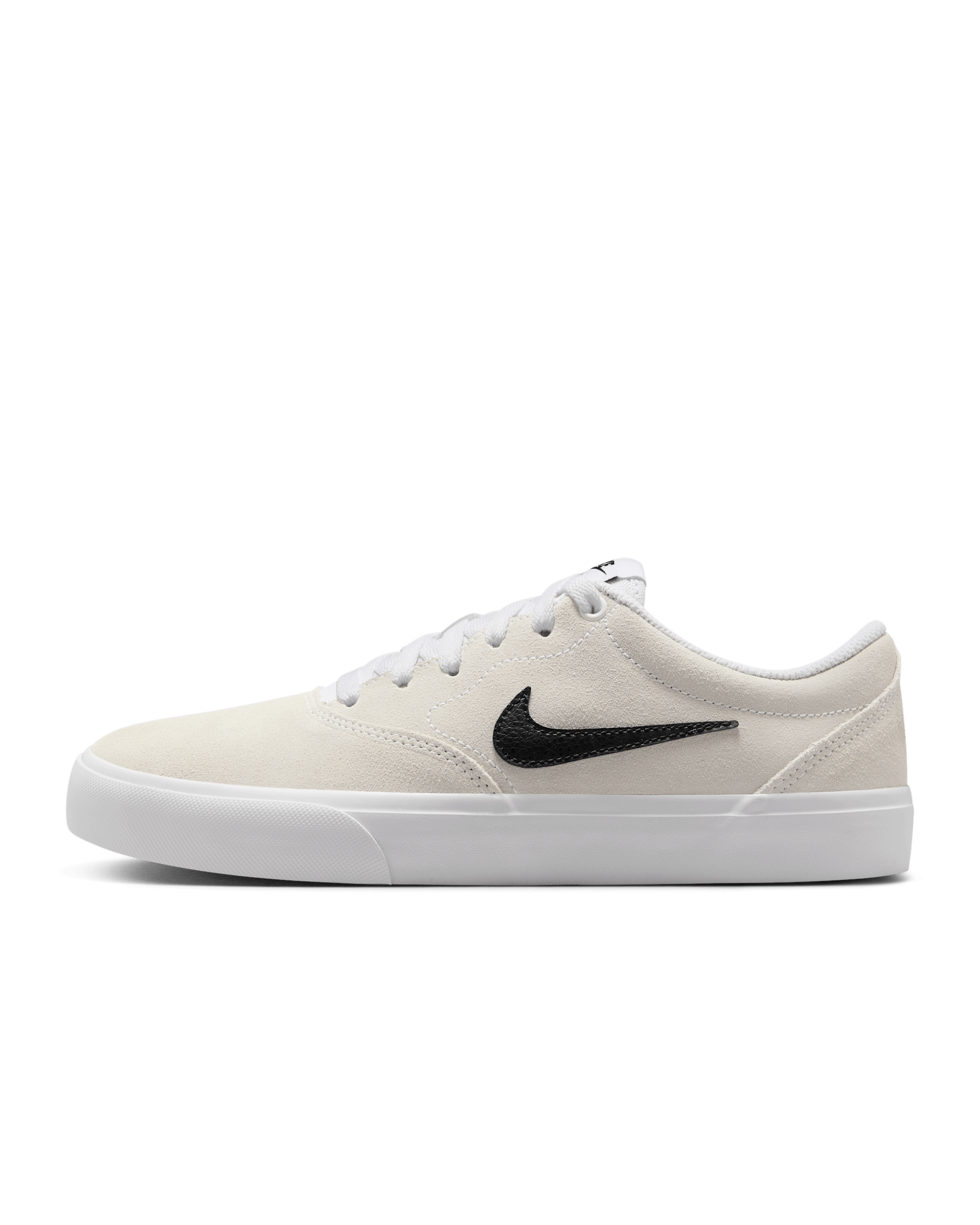 Nike Charge Suede Women's Shoes - White/White/Gum Light Brown/Black