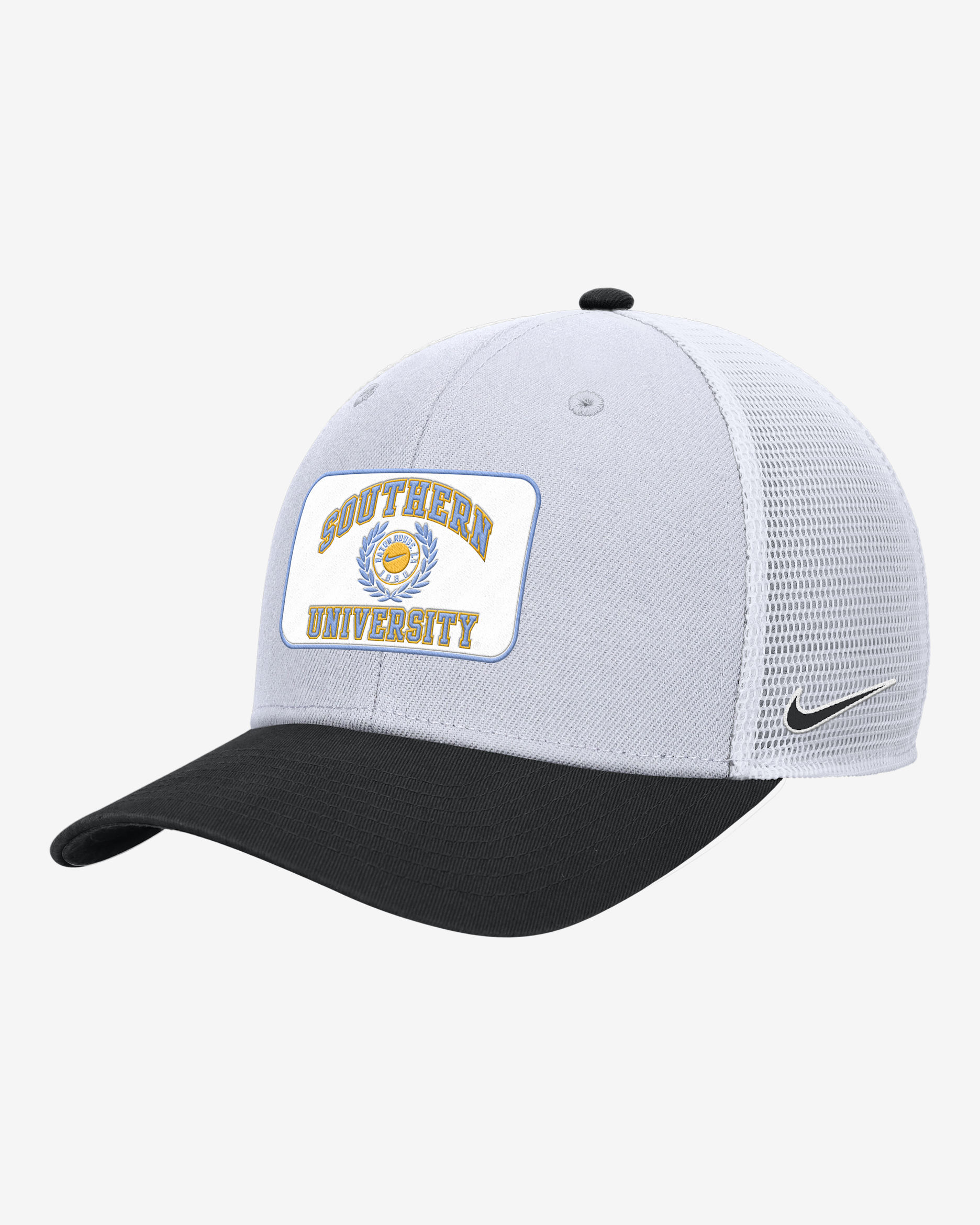 Gorra de rejilla universitaria Nike Southern Rise - Blanco