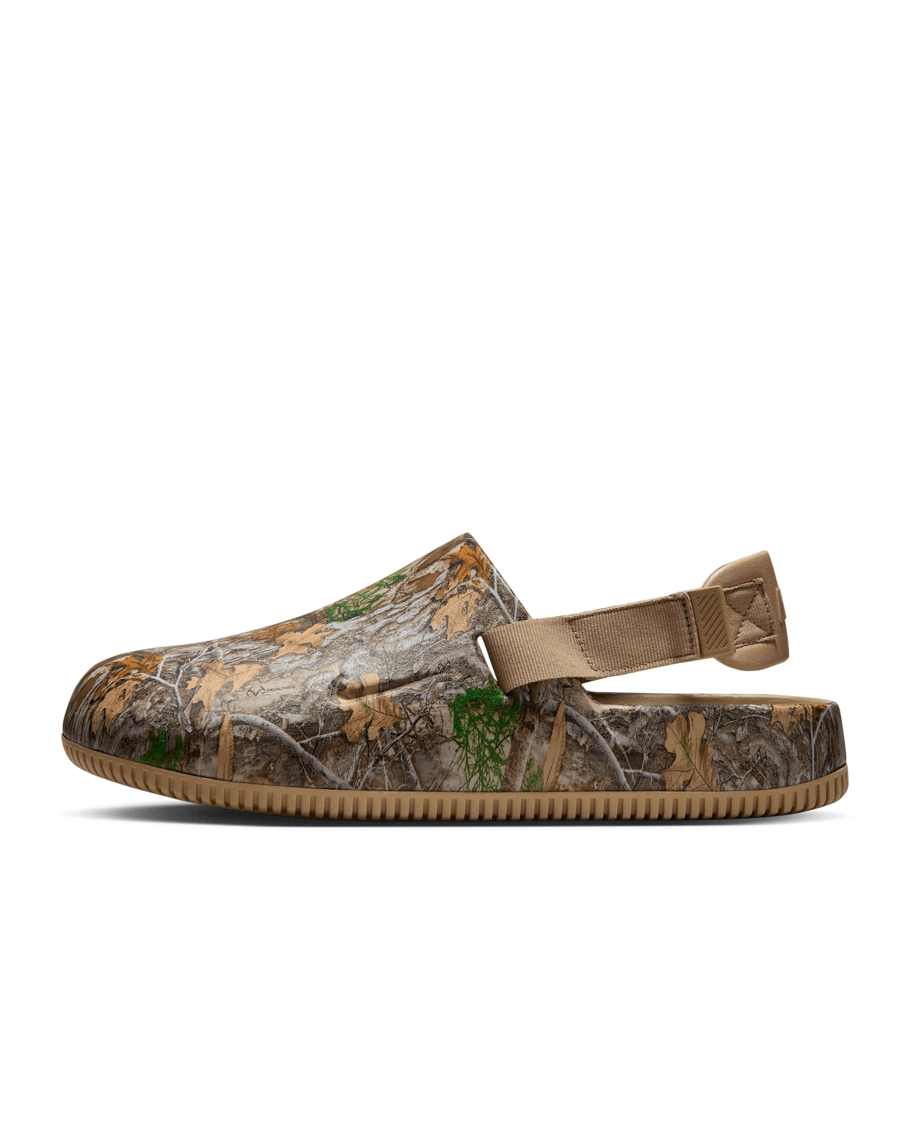 Nike Calm RealTree Men's Mules - Khaki/Khaki/Khaki