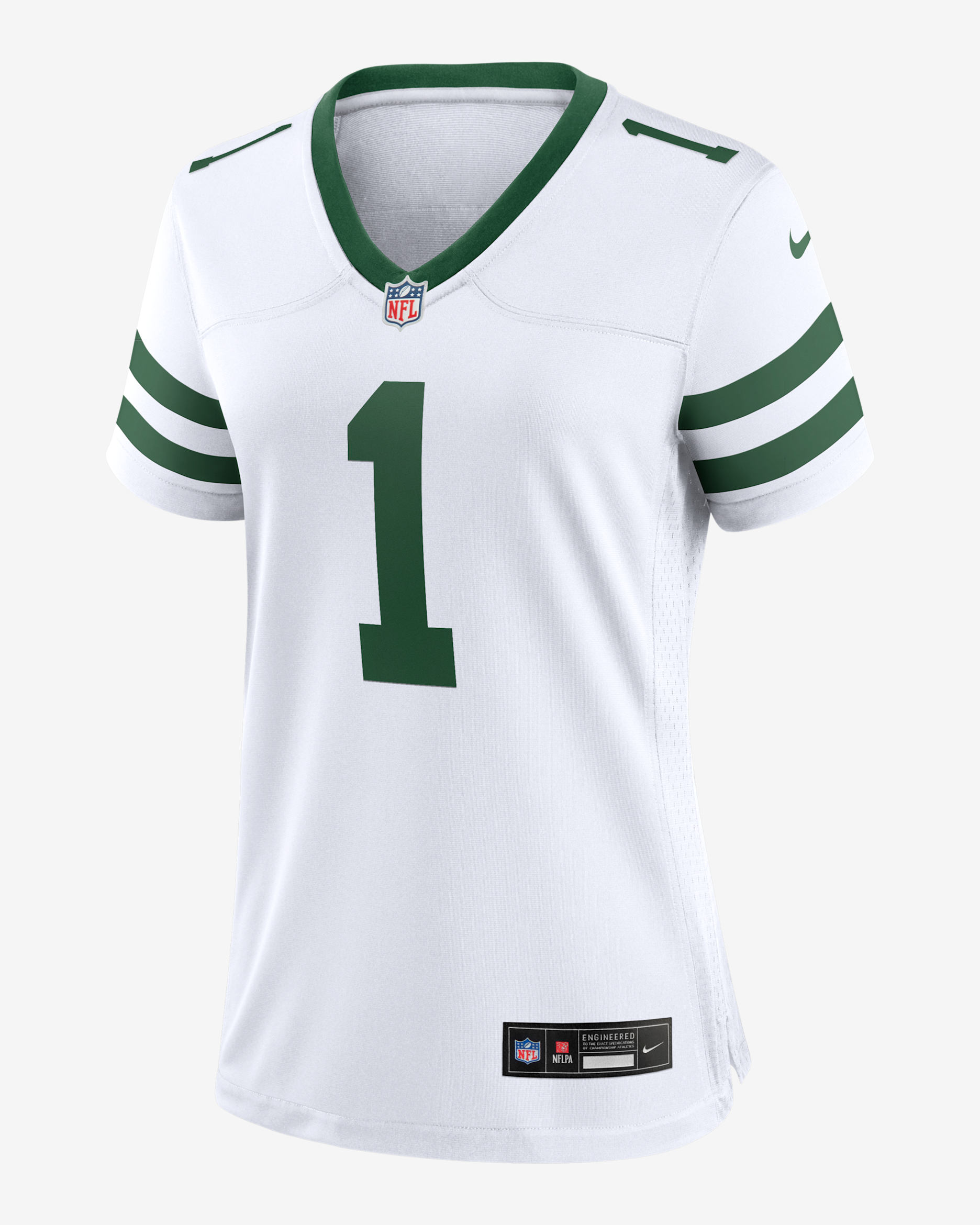 Sauce Gardner New York Jets Women's Nike NFL Game Football Jersey - White