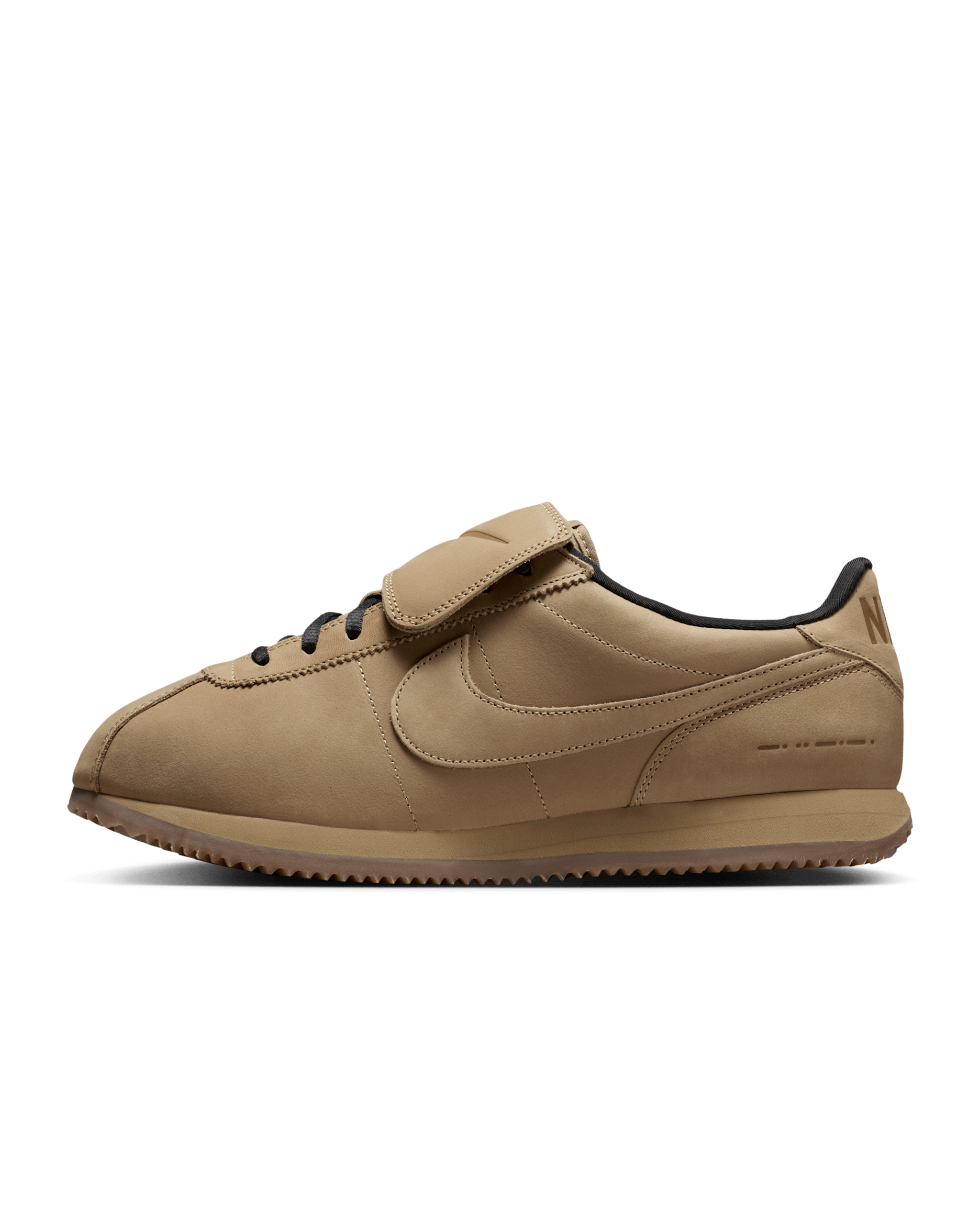 Nike Cortez Leather SE Men's Shoes - Parachute Beige/Off-Noir/Gum Dark Brown/Parachute Beige