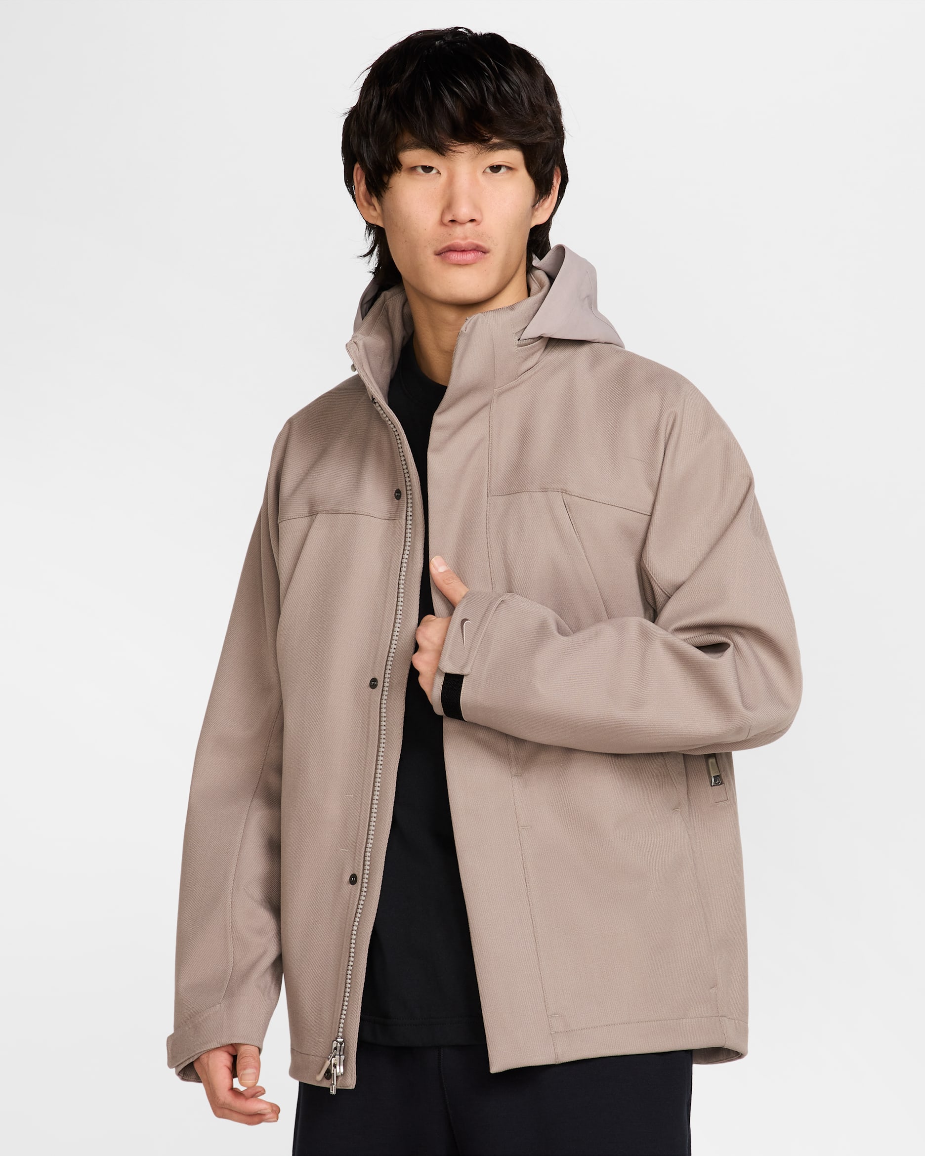 Nike Wool Classics Water-Repellent Jacket - Moon Fossil