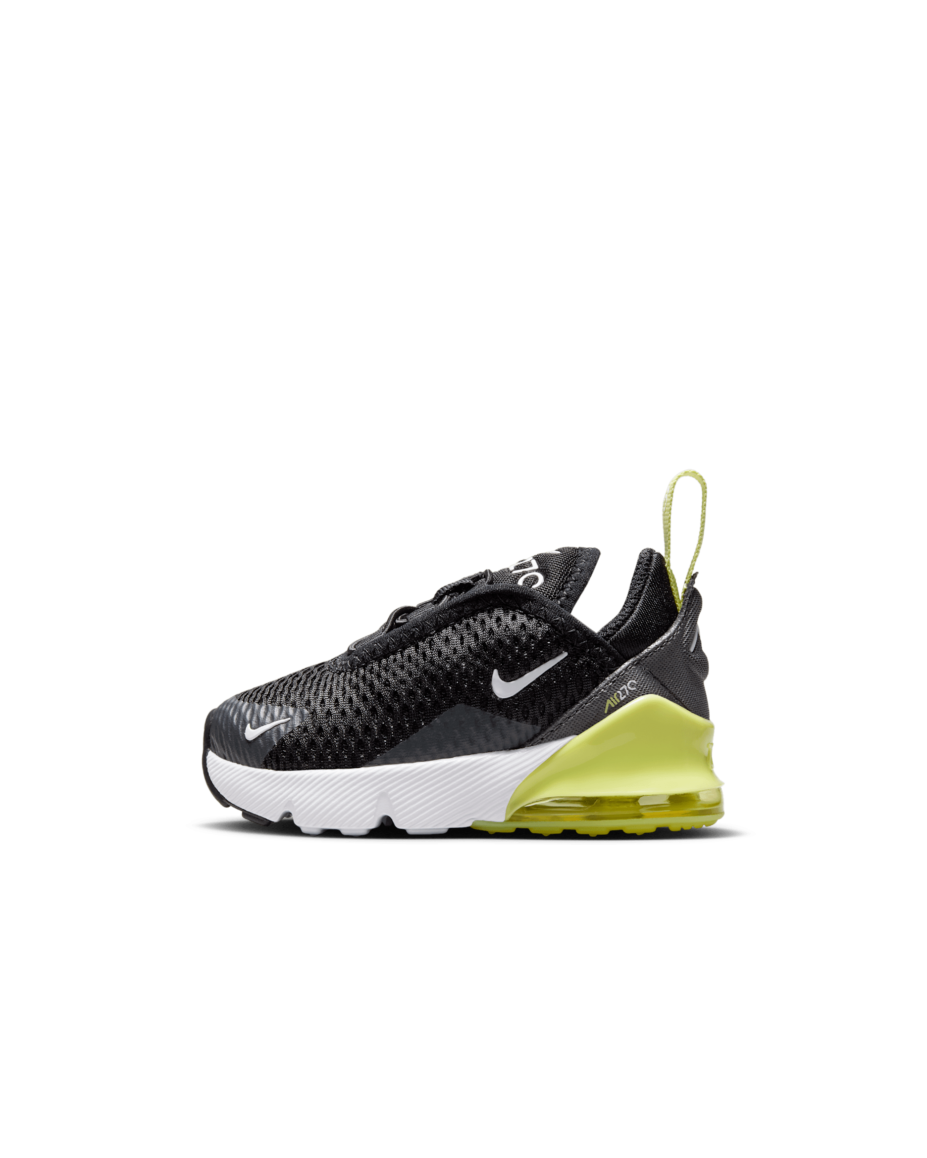 Nike Air Max 270 Baby & Toddler Shoe - Light Lemon Twist/Black/Anthracite/White