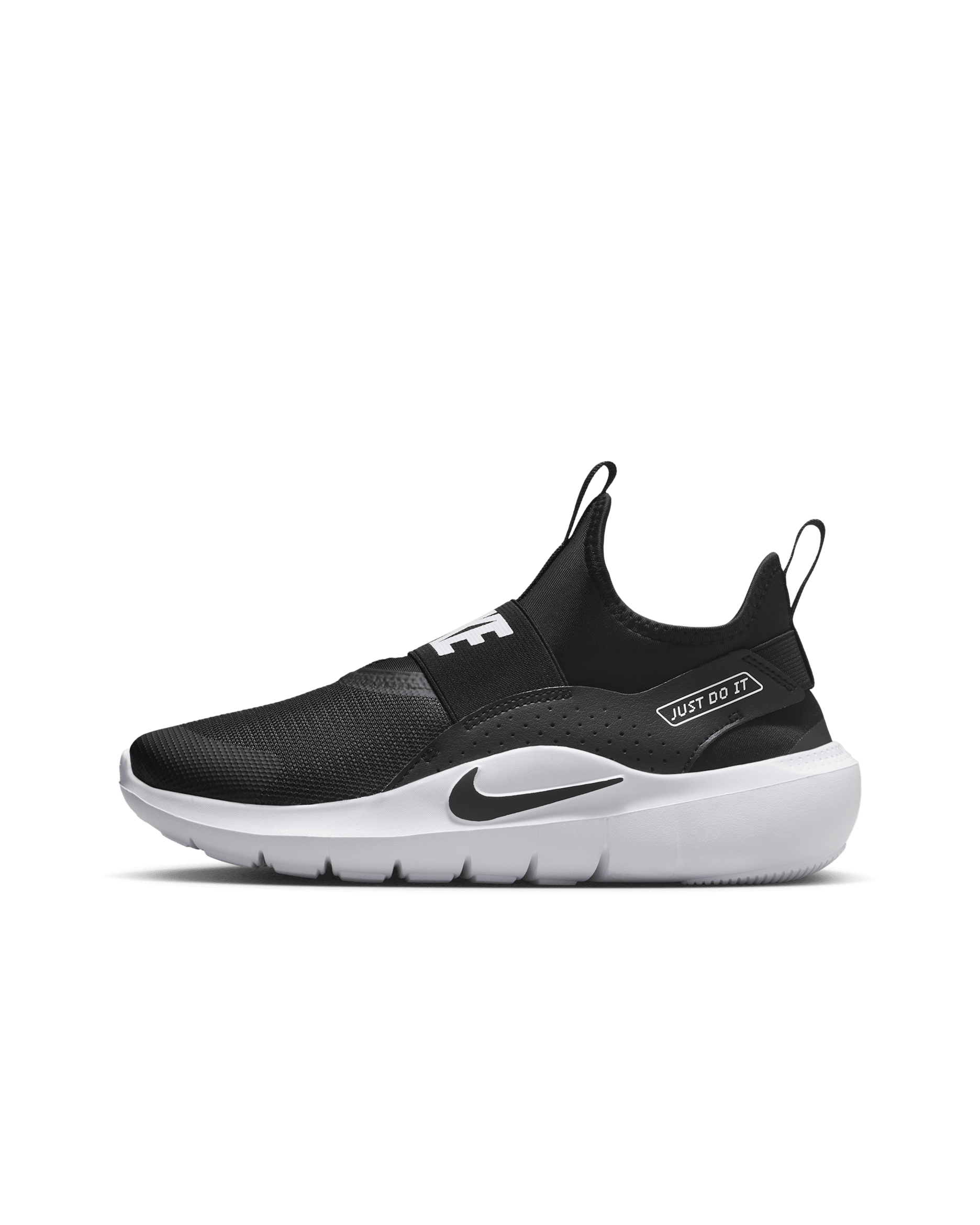 Tenis de correr para niños grandes Nike Flex Runner 4 - Negro/Blanco/Blanco/Negro