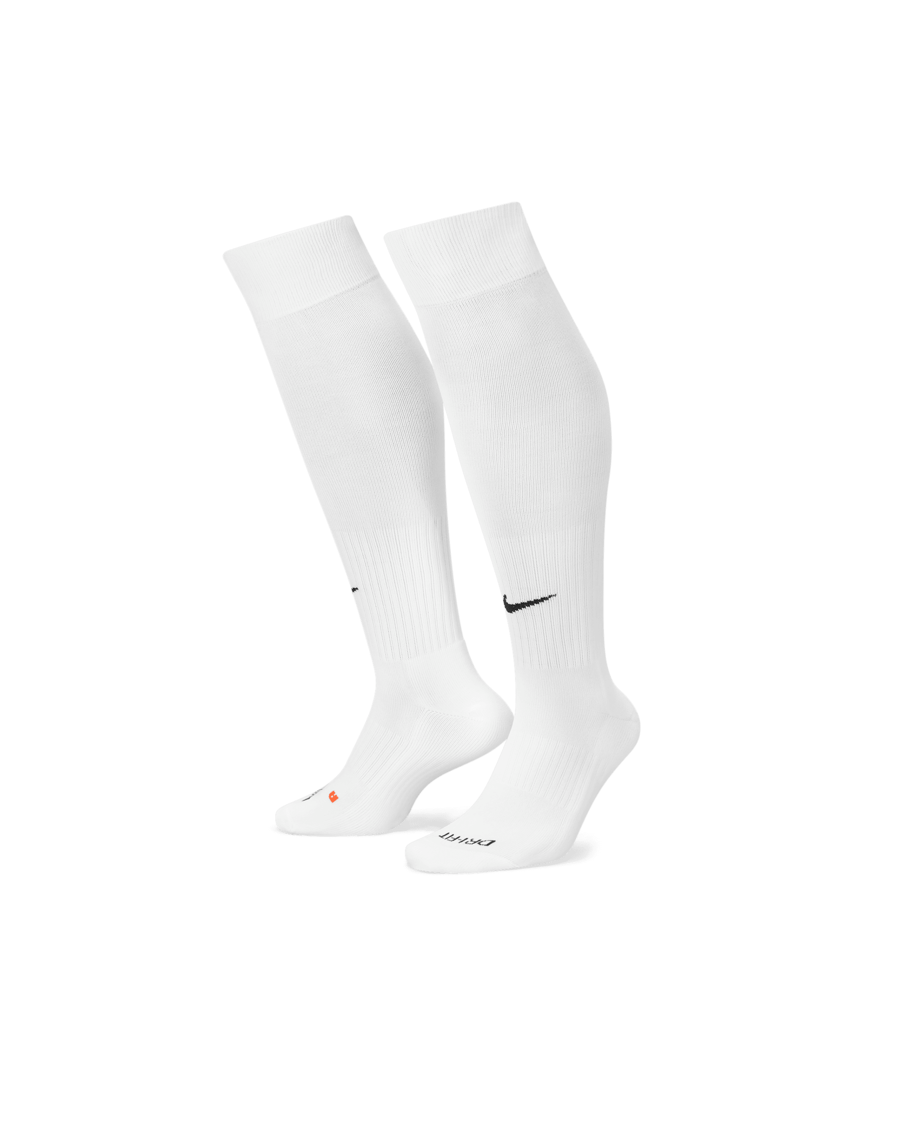 Nike Classic 2 Cushioned Over-the-Calf Socks - Team White/Black
