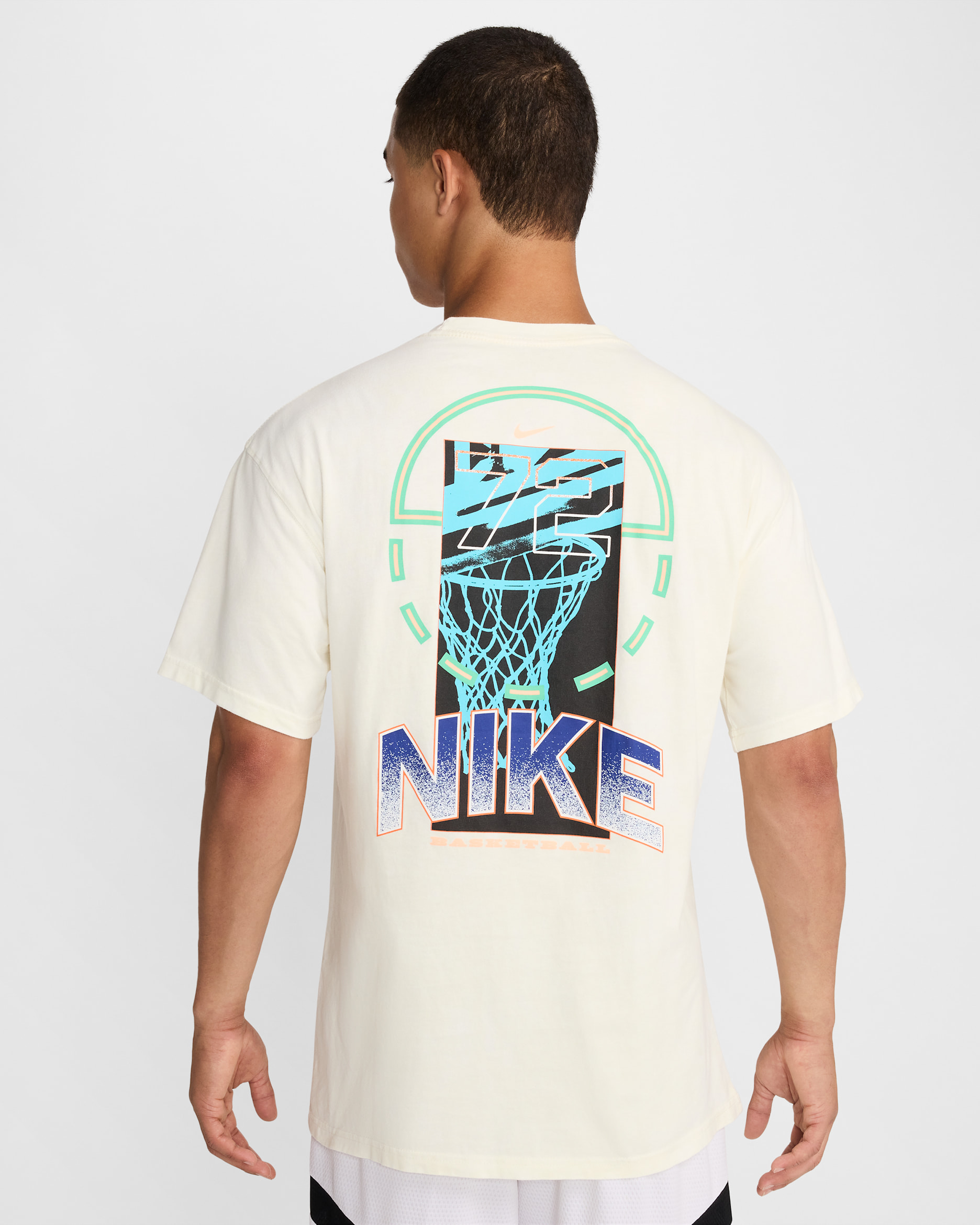 Nike Men's Max90 Basketball T-Shirt - Coconut Milk