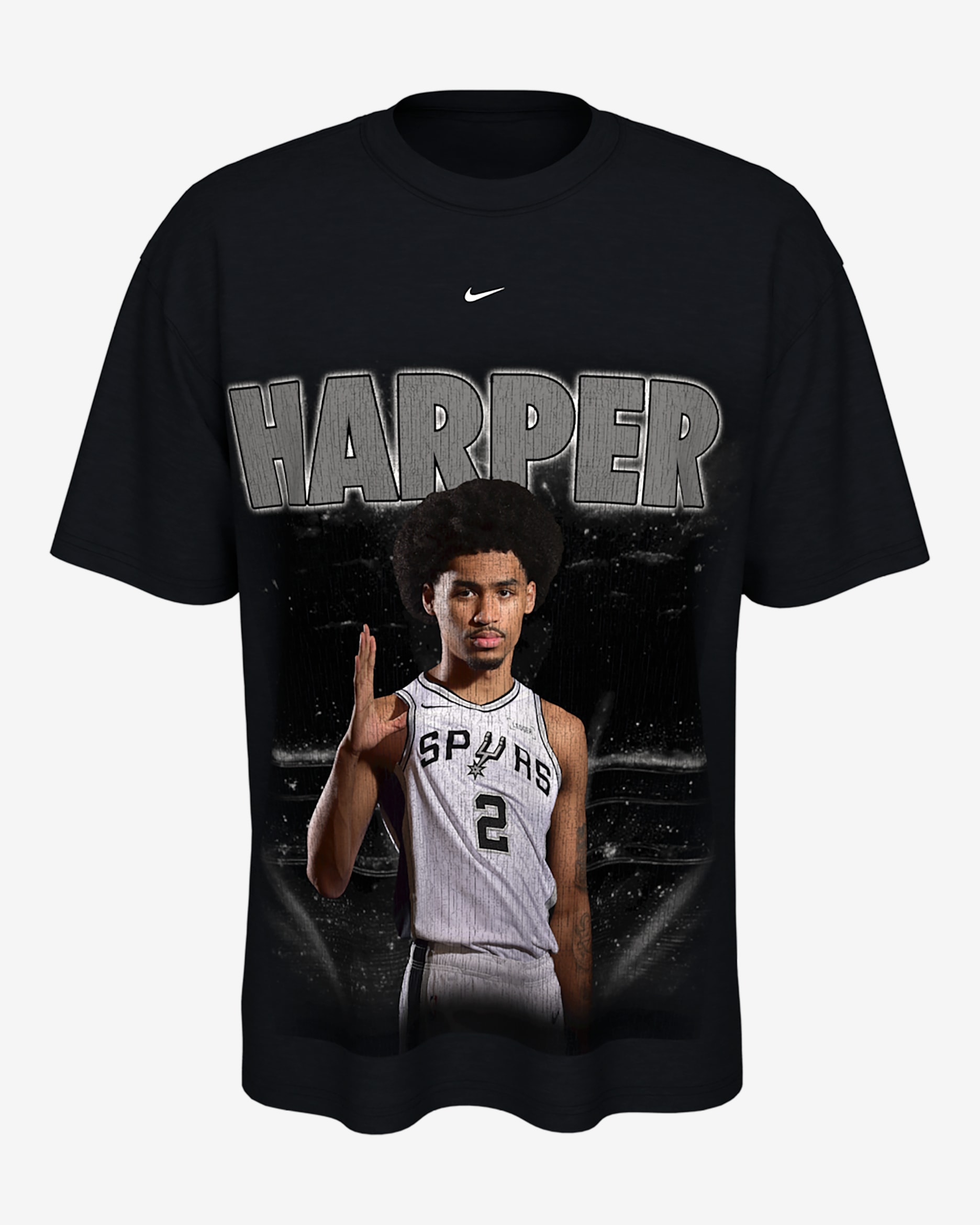Playera de básquetbol Nike Max90 Dylan Harper - Negro