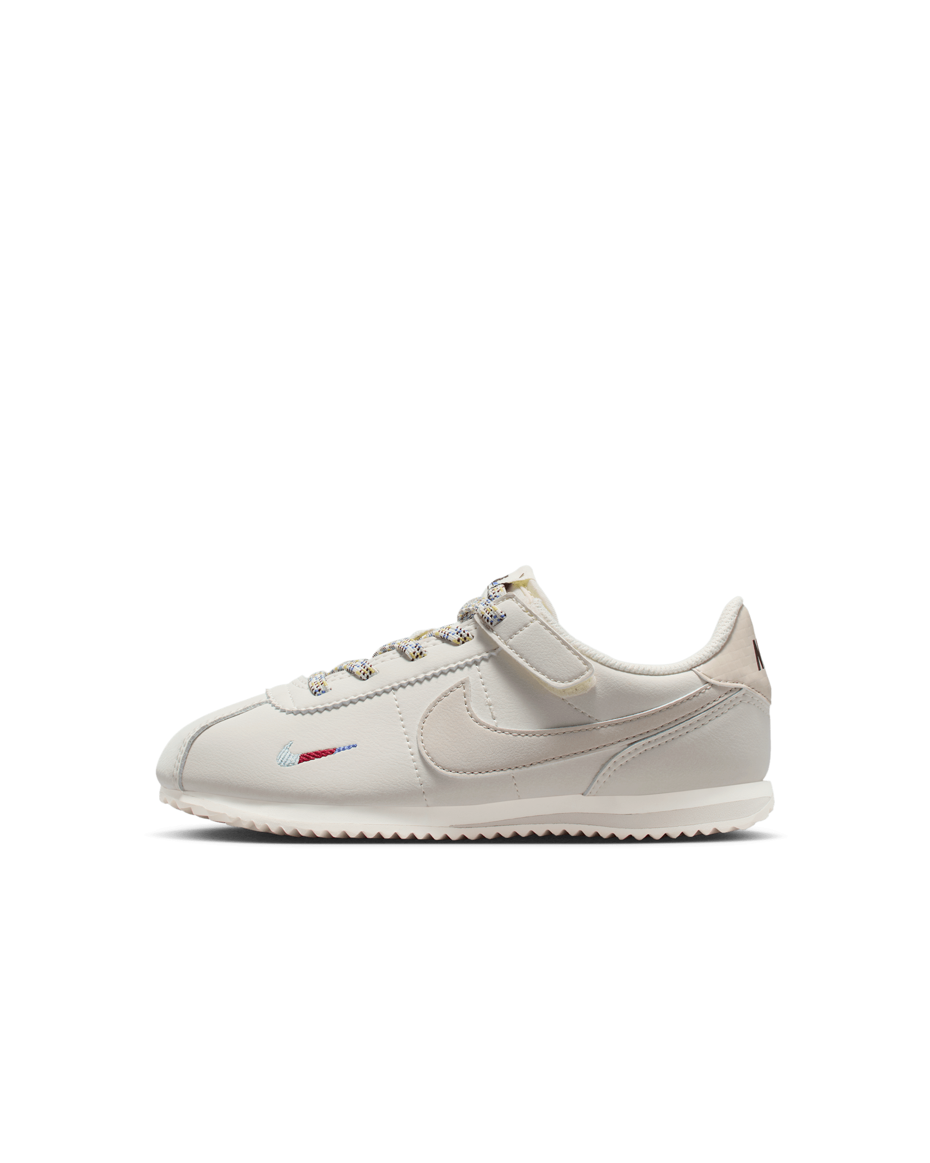 รองเท้าเด็กเล็ก Nike Cortez EasyOn - Soft Pearl/Comet Blue/Burgundy Crush/Light Orewood Brown
