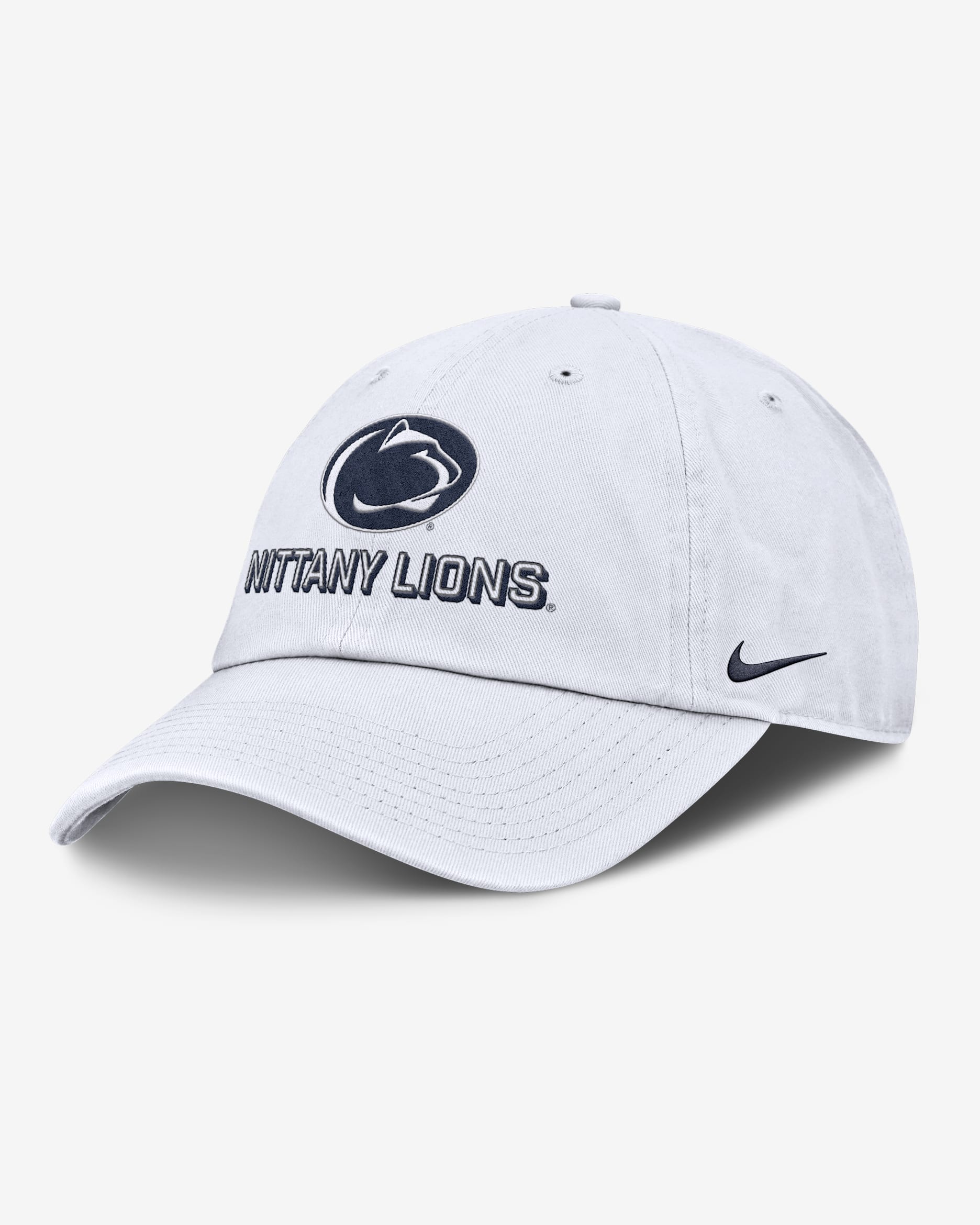 Penn State On-Field Club Gameday Men's Nike College Adjustable Hat - White