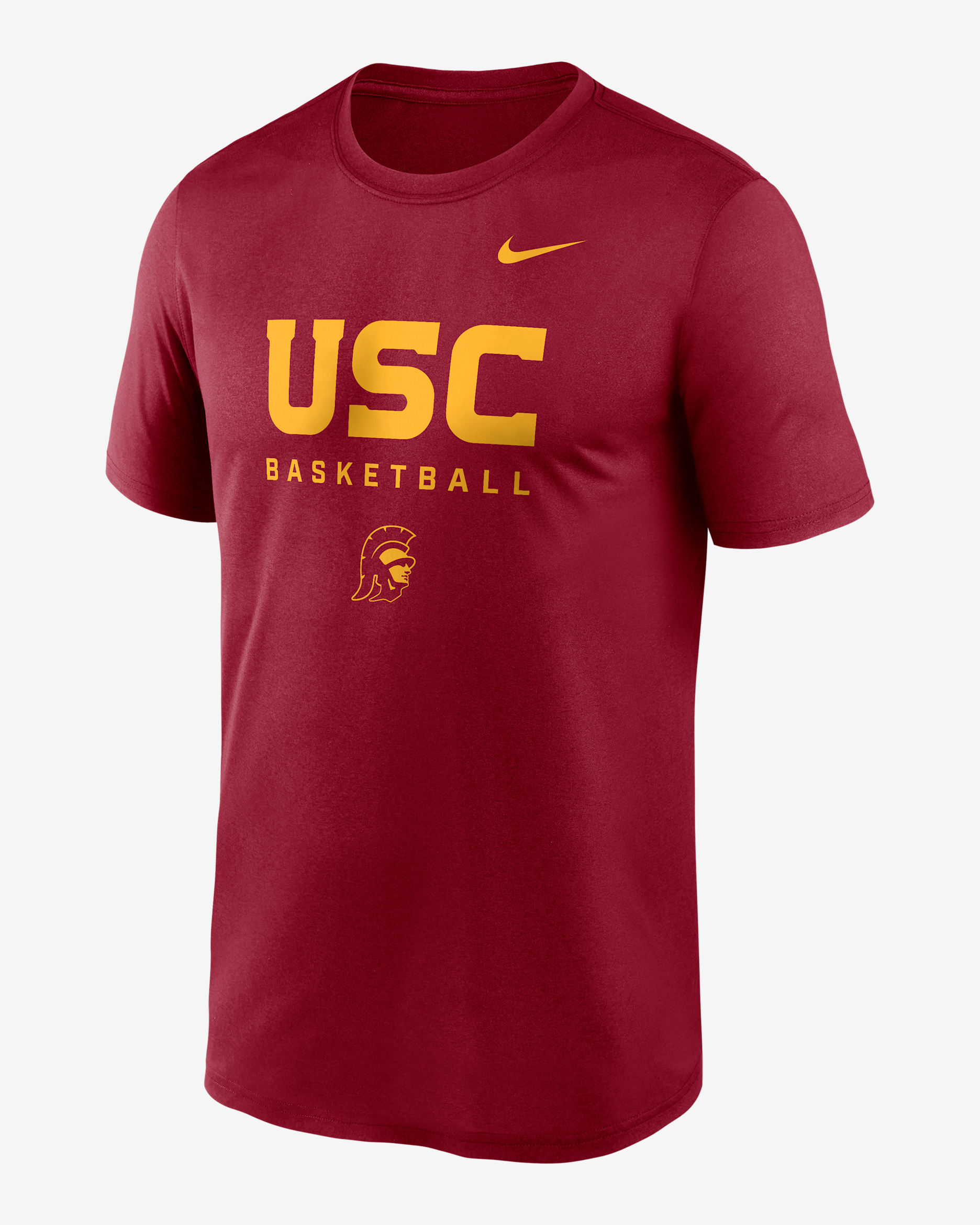 USC Courtside Basketball Legend Men's Nike Dri-FIT College T-Shirt - Cardinal Red