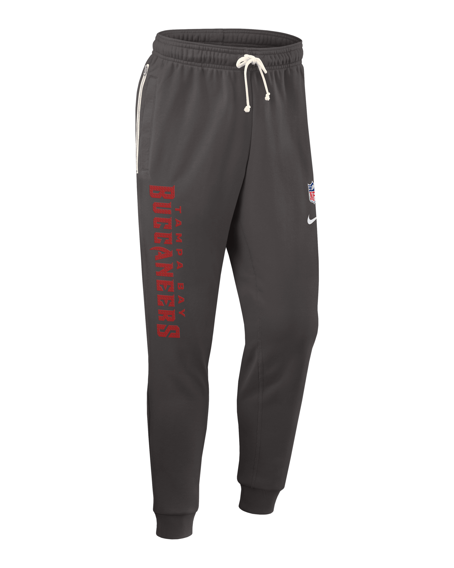 Tampa Bay Buccaneers Ground Game Sideline Men's Nike Dri-FIT NFL Taper Pants - Pewter